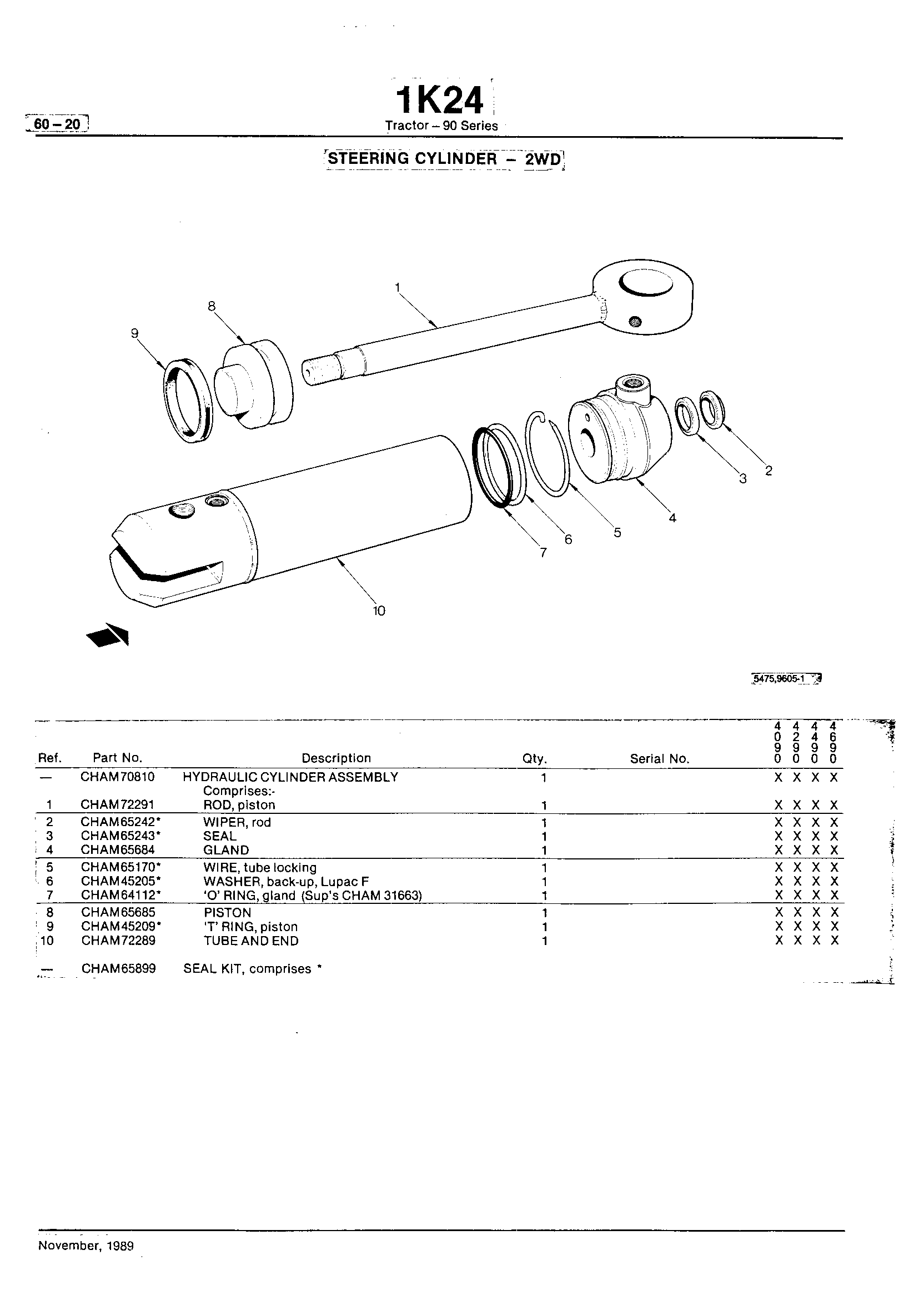 Steering and Brakes Steering Cylinders
