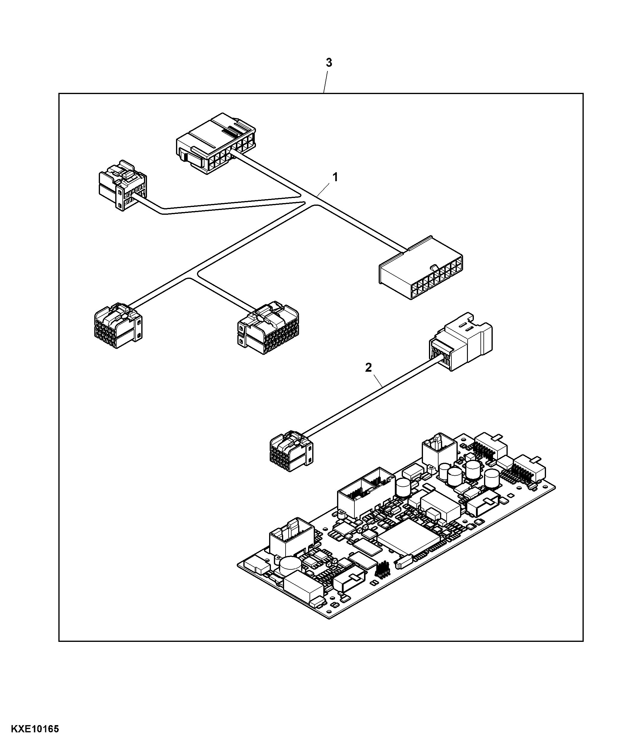 Vehicle Controller, R.H. Cornerpost Display Panel