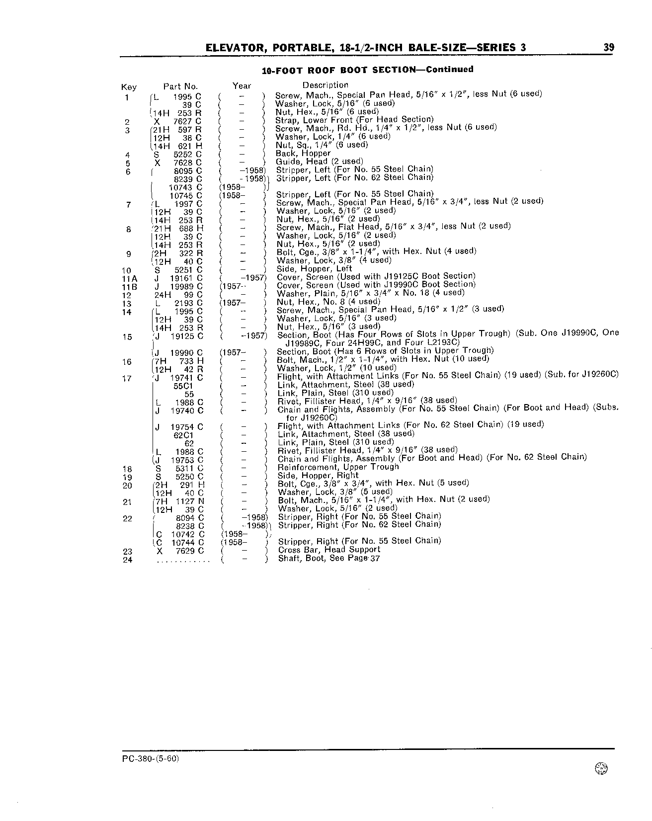 10-Foot Roof Boot Section (Continued)