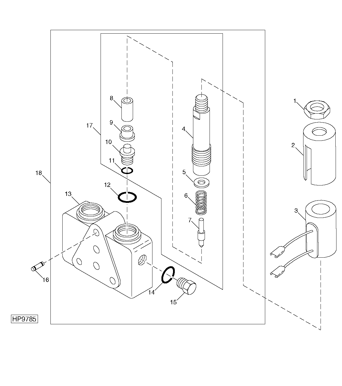 Solenoid Control Valve For Two-Way Reel Lift (690401 - )