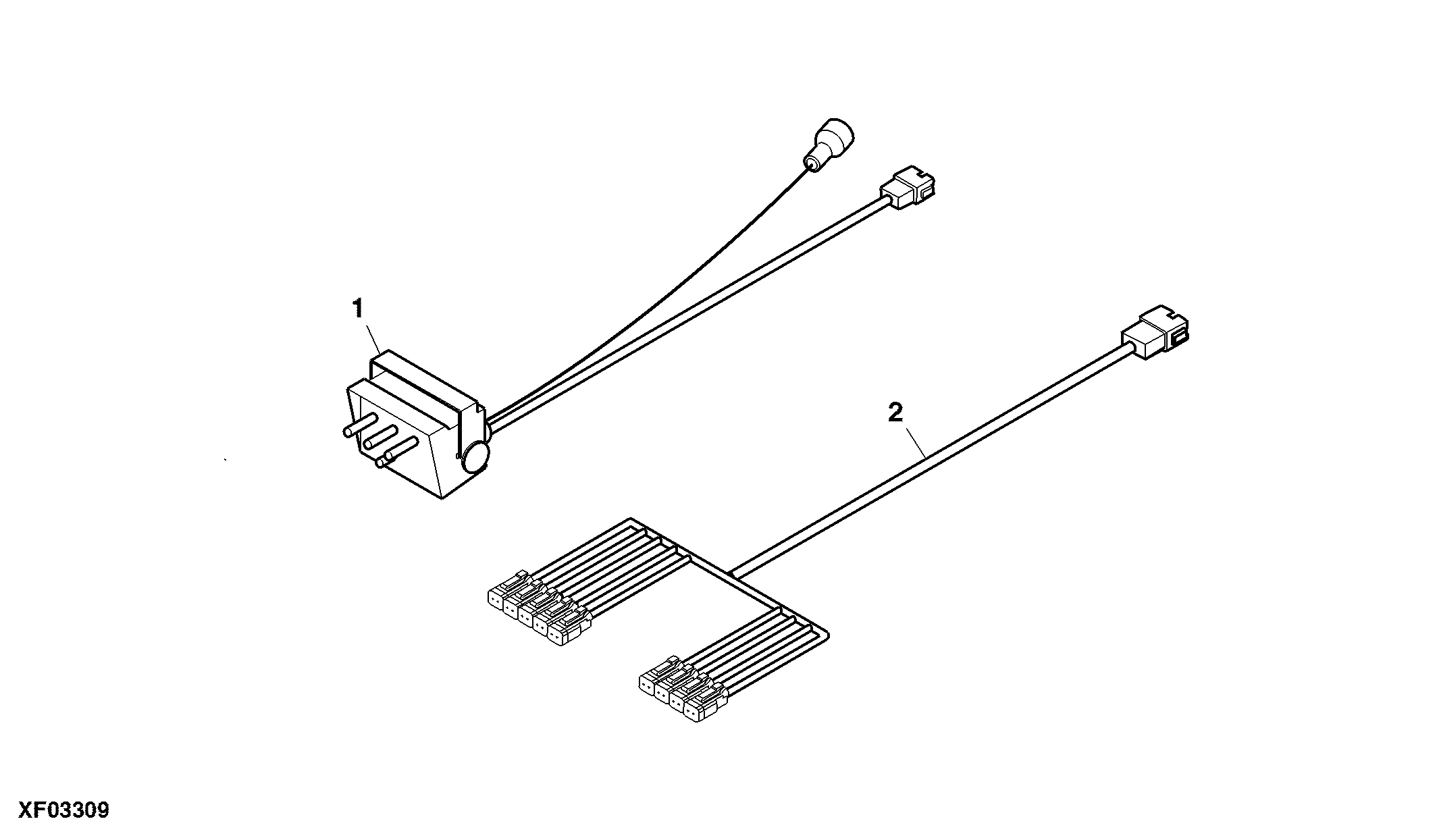 Harness; Control Box and Valve Block