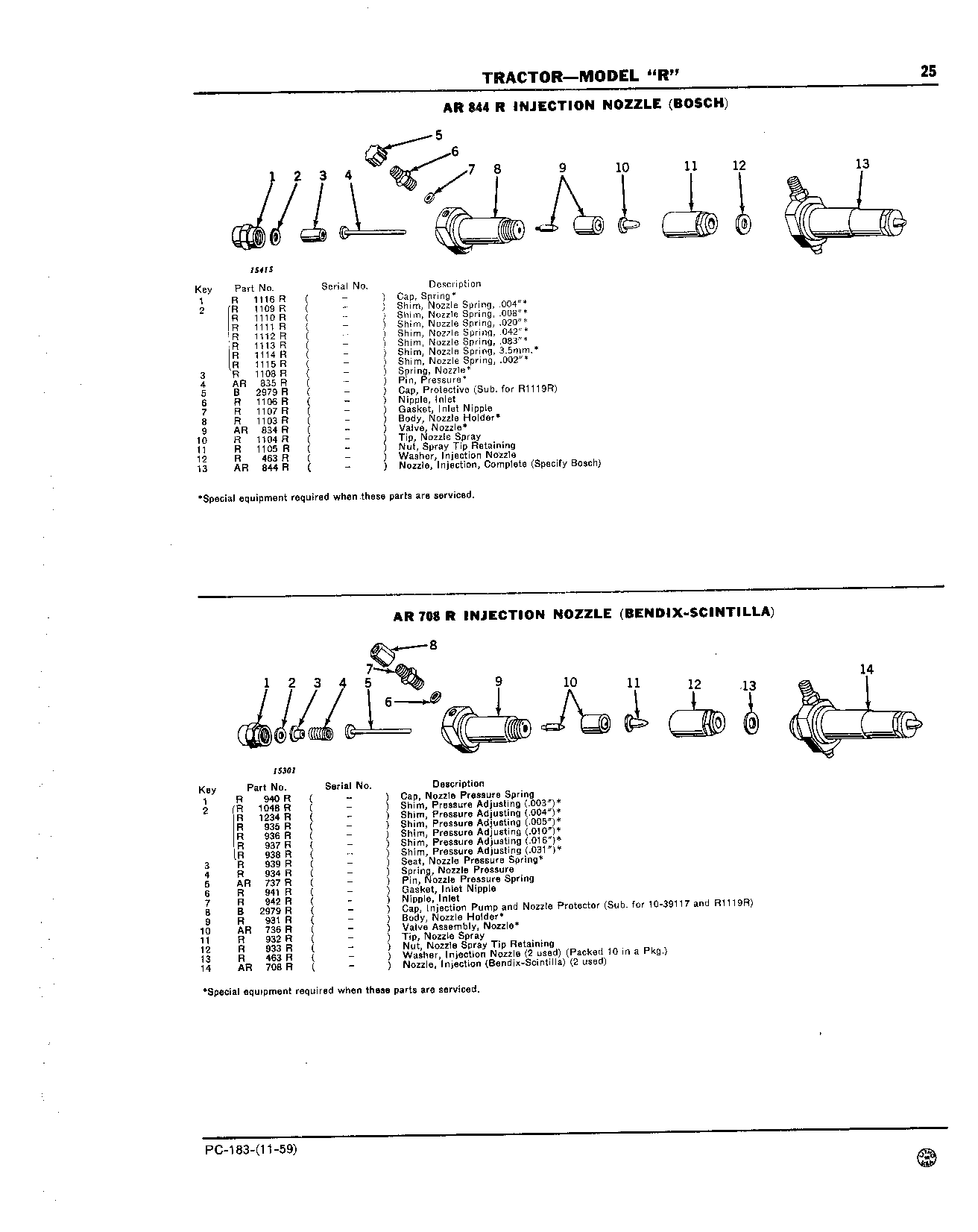 Injection Nozzle (Bendix-Scintilla)