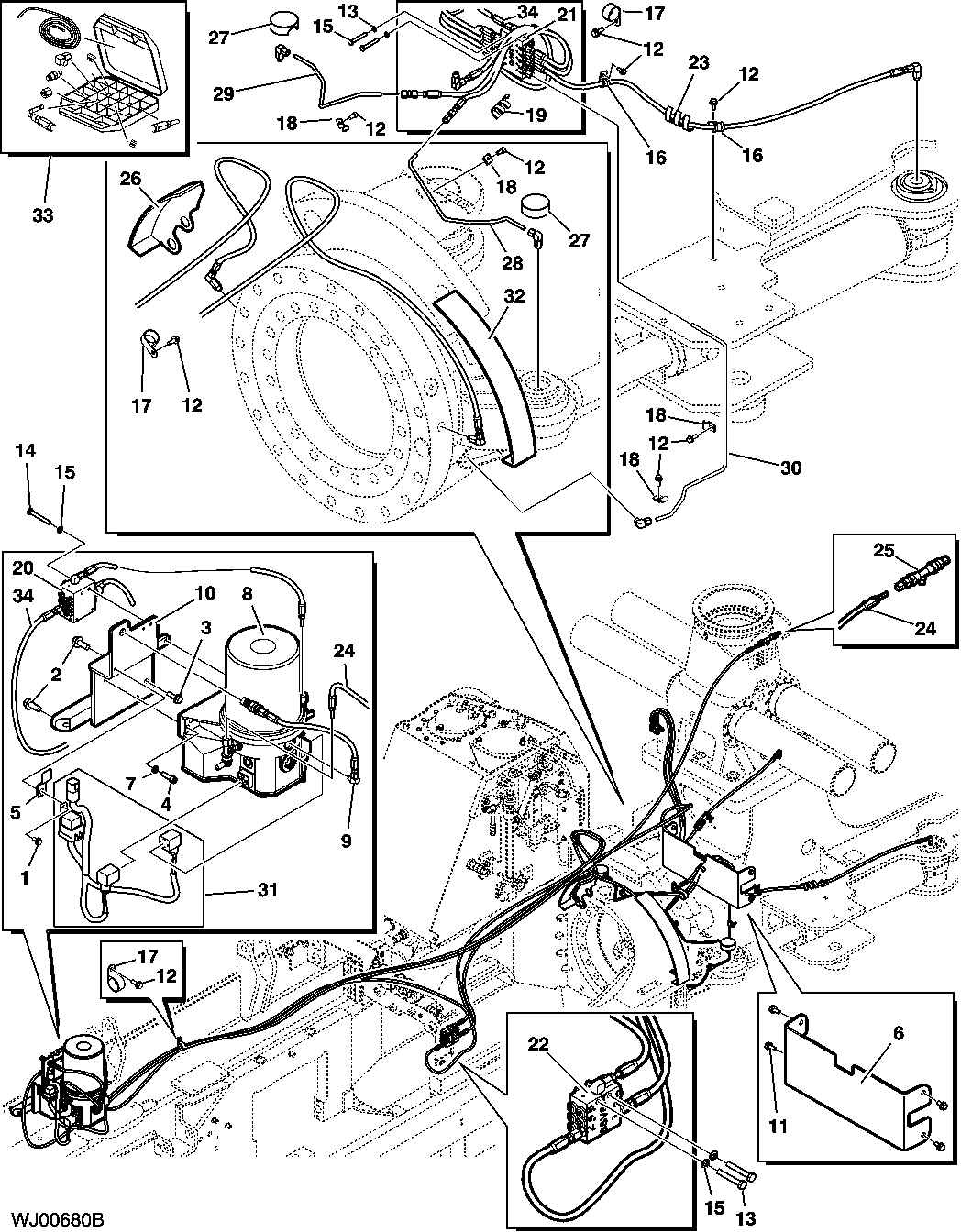 Auto Lubrication System - Carrier ( - 3279)