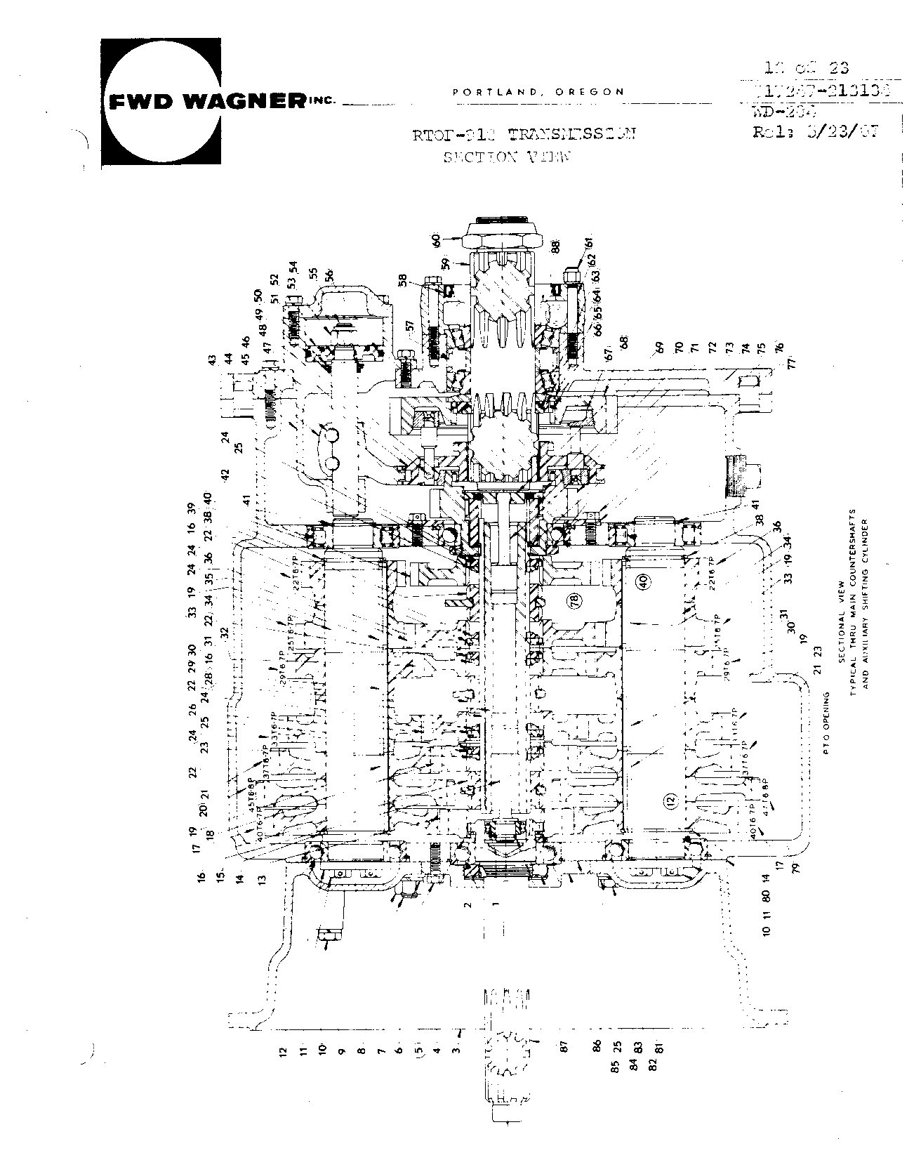 Section 50 - Power Train Transmission (Continued)