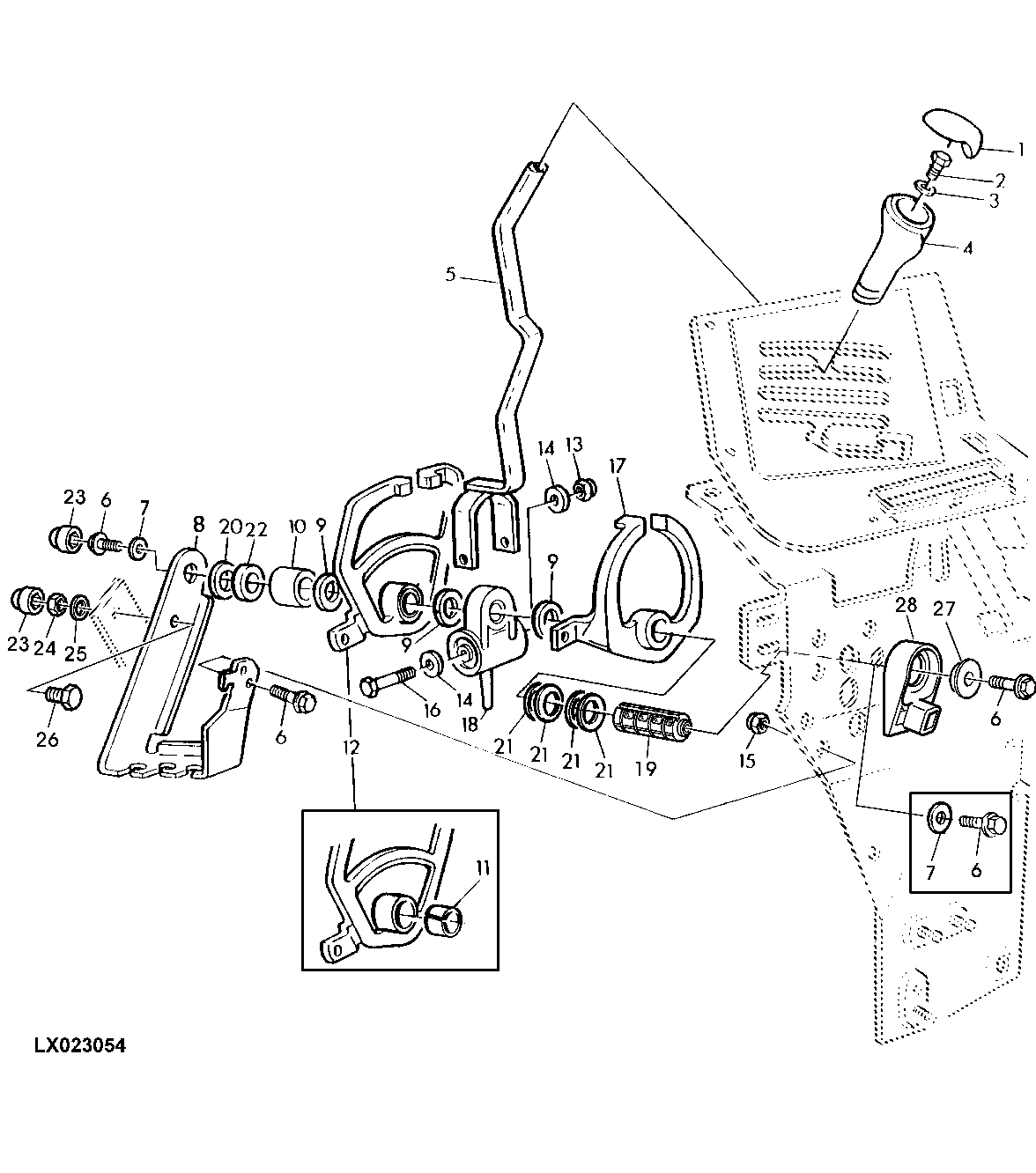 RANGE SHIFTING (POWRQUAD WITH REVERSER CONTROL AT SHIFT CONSOLE)