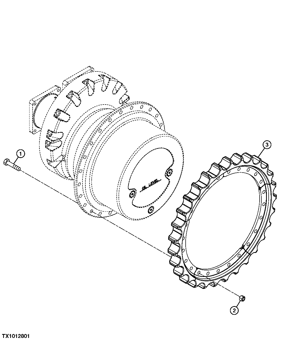 Track Chain Drive Sprocket