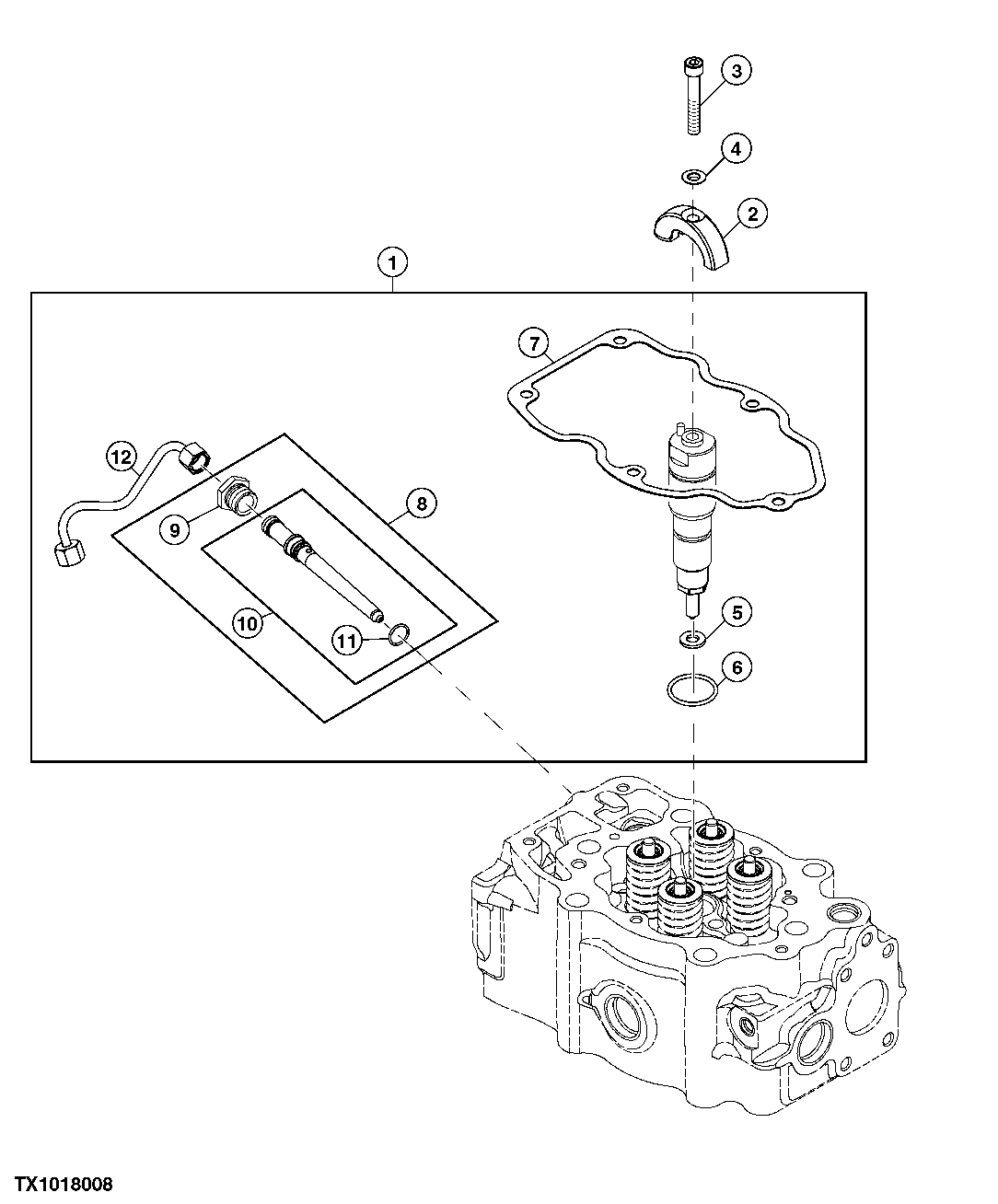 Fuel Injection Nozzle, Seal Kit and Pressure Adapter