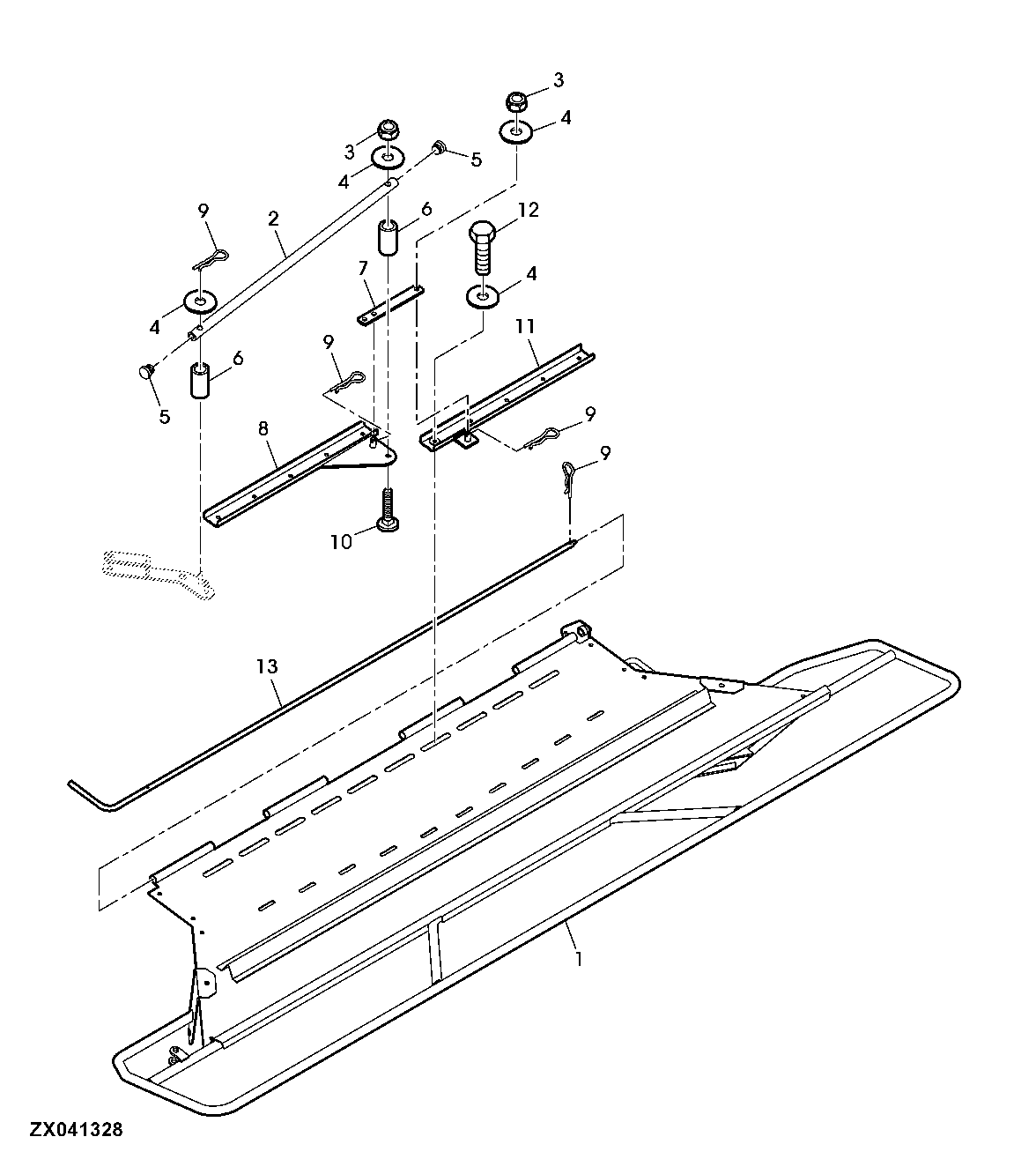 Straw Distributor With Electrically Adjustable Straw Deflectors, Extra Fine Cut, Distribution Over 25 ft