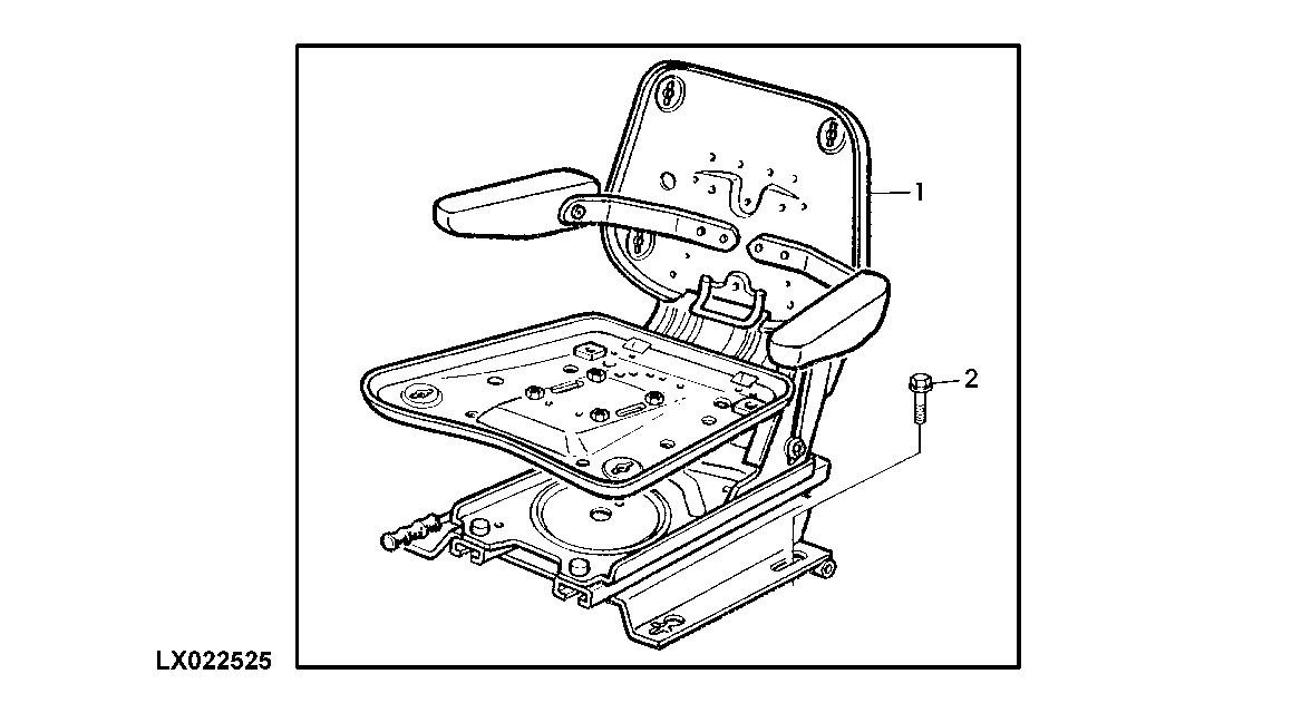 COMFORT SEAT DS44-07 (WITHOUT UPHOLSTERY)