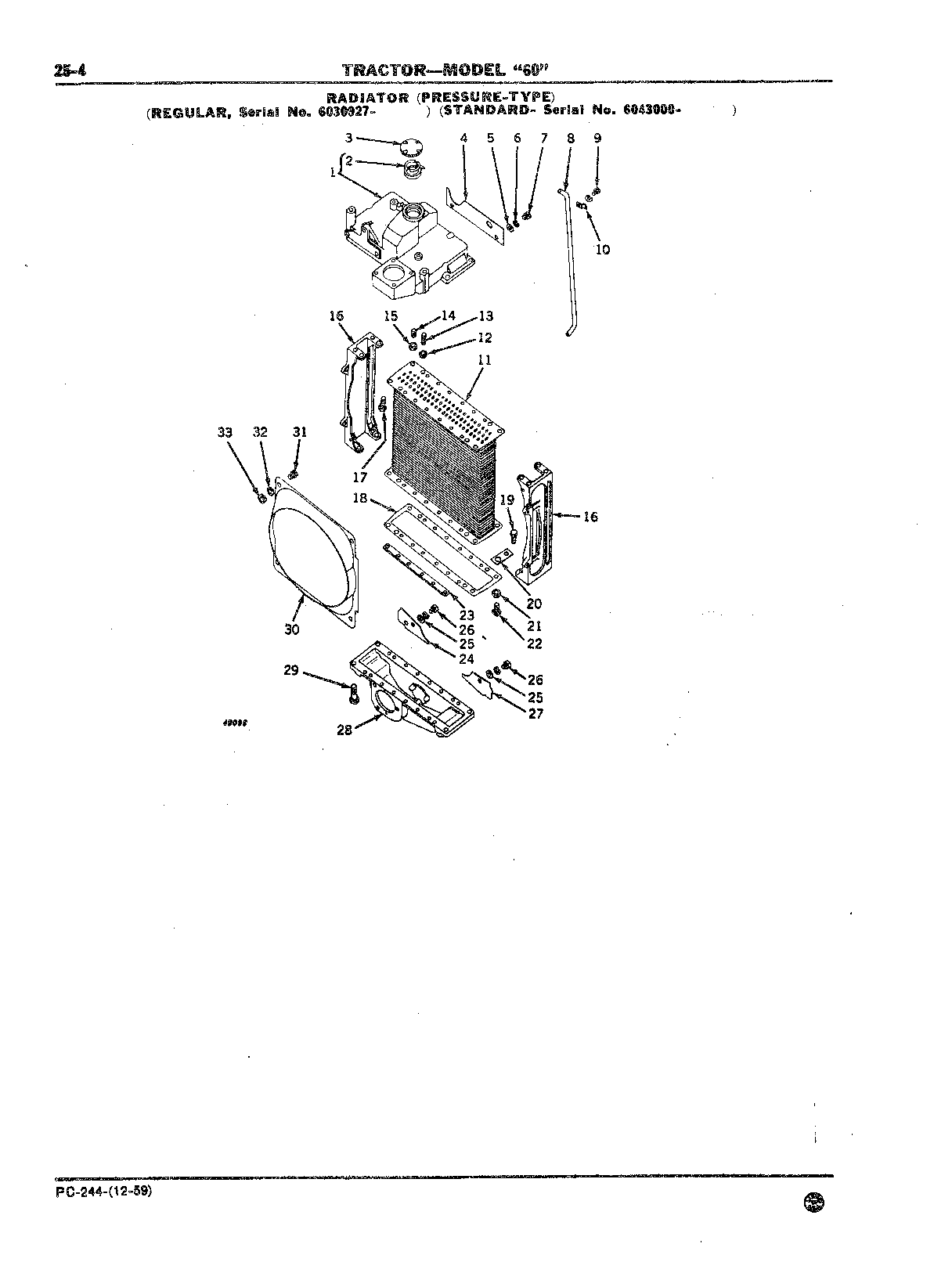 Section 25-Cooling System (Continued)