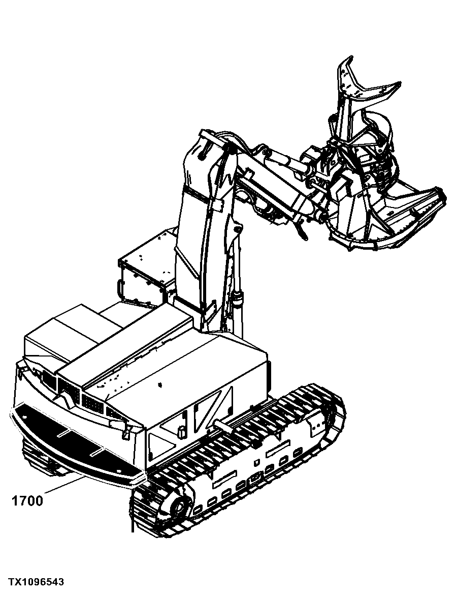 903K Tracked Feller Buncher (PIN: 1T0903KX_ _D181103 - D270472)(PIN: 1T0903KX_ _C181103 - C270472)