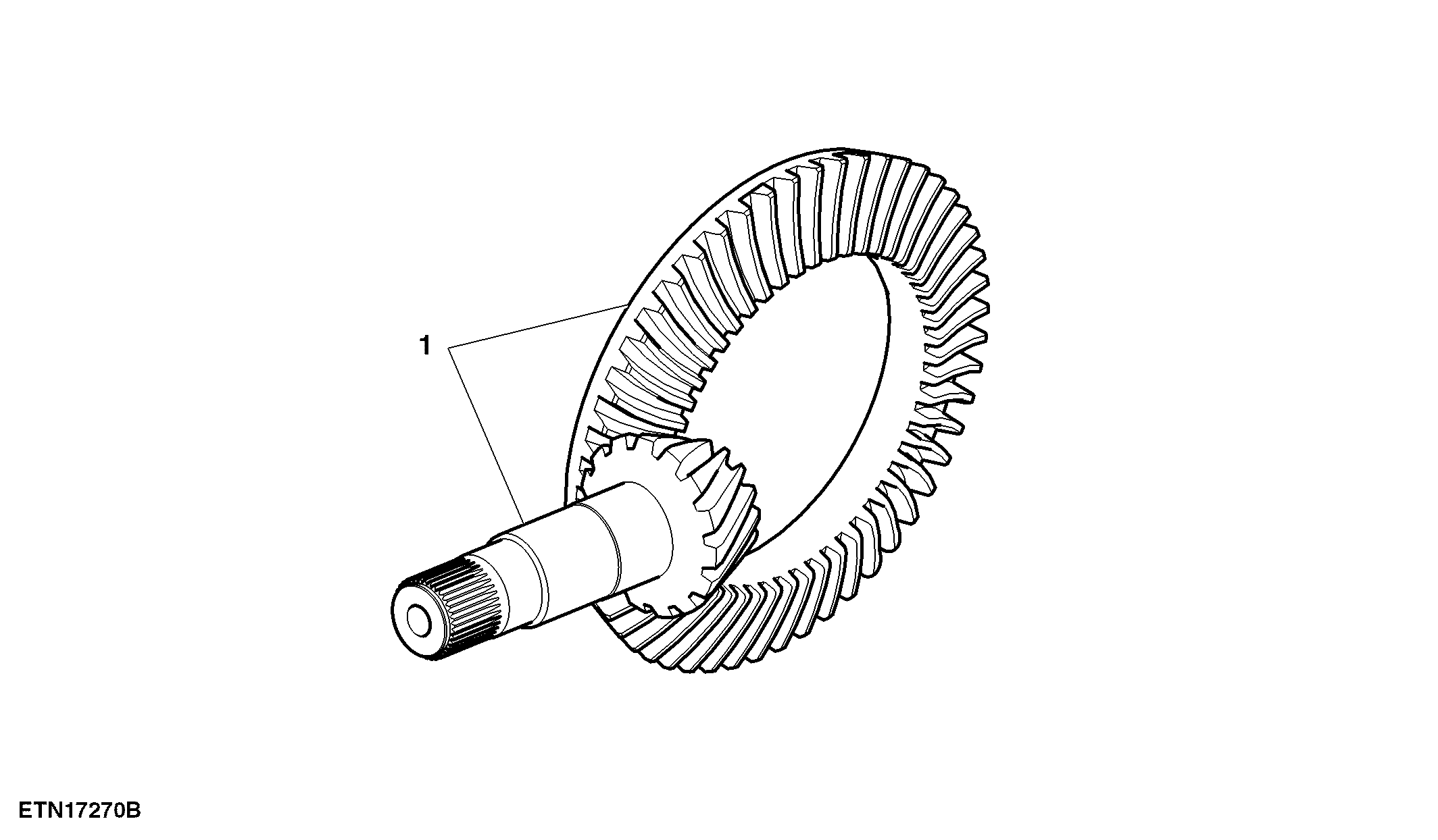 Rear Spiral Bevel Drive, Double Reduction