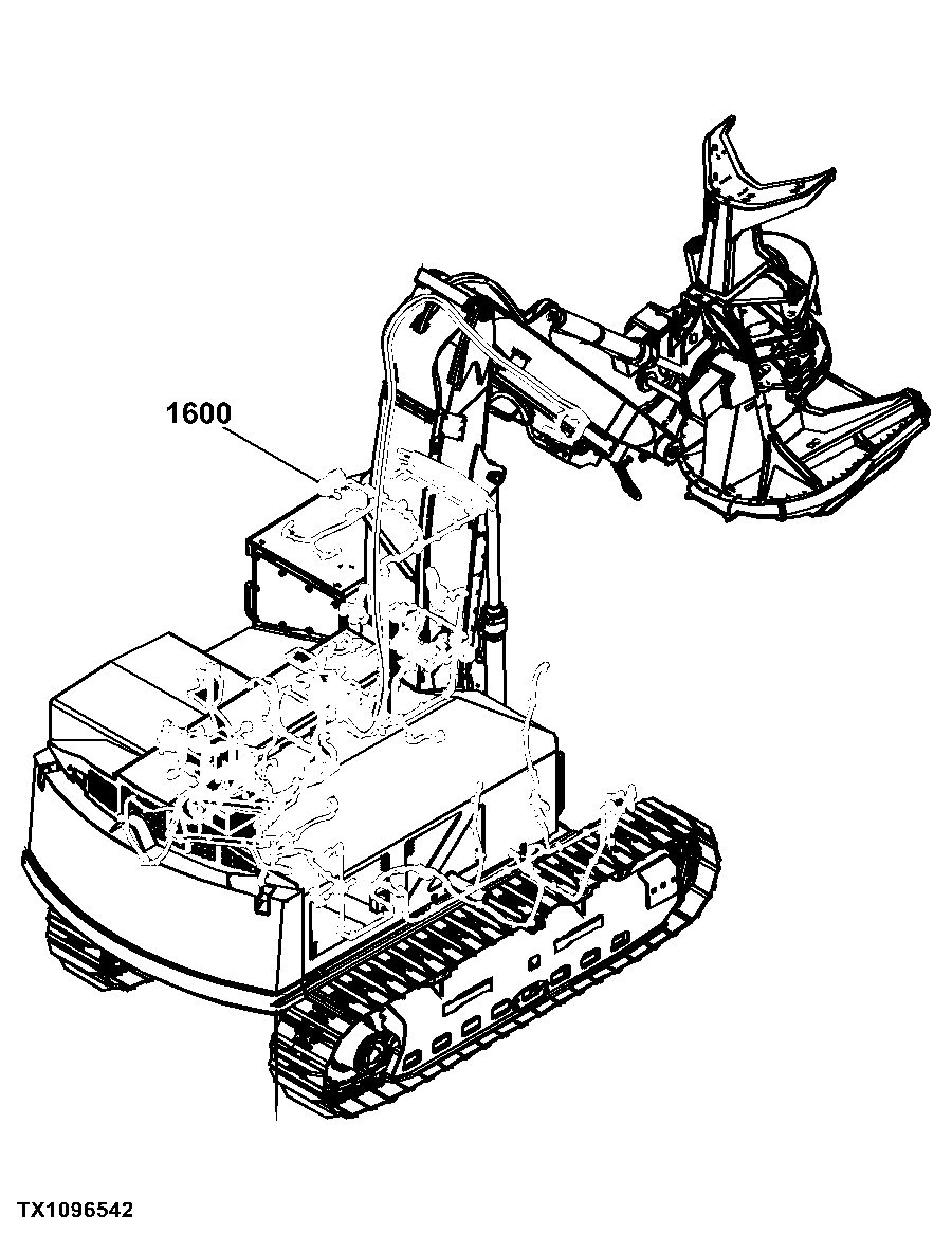 903K Tracked Feller Buncher (PIN: 1T0903KX_ _D181103 - D270472)(PIN: 1T0903KX_ _C181103 - C270472)