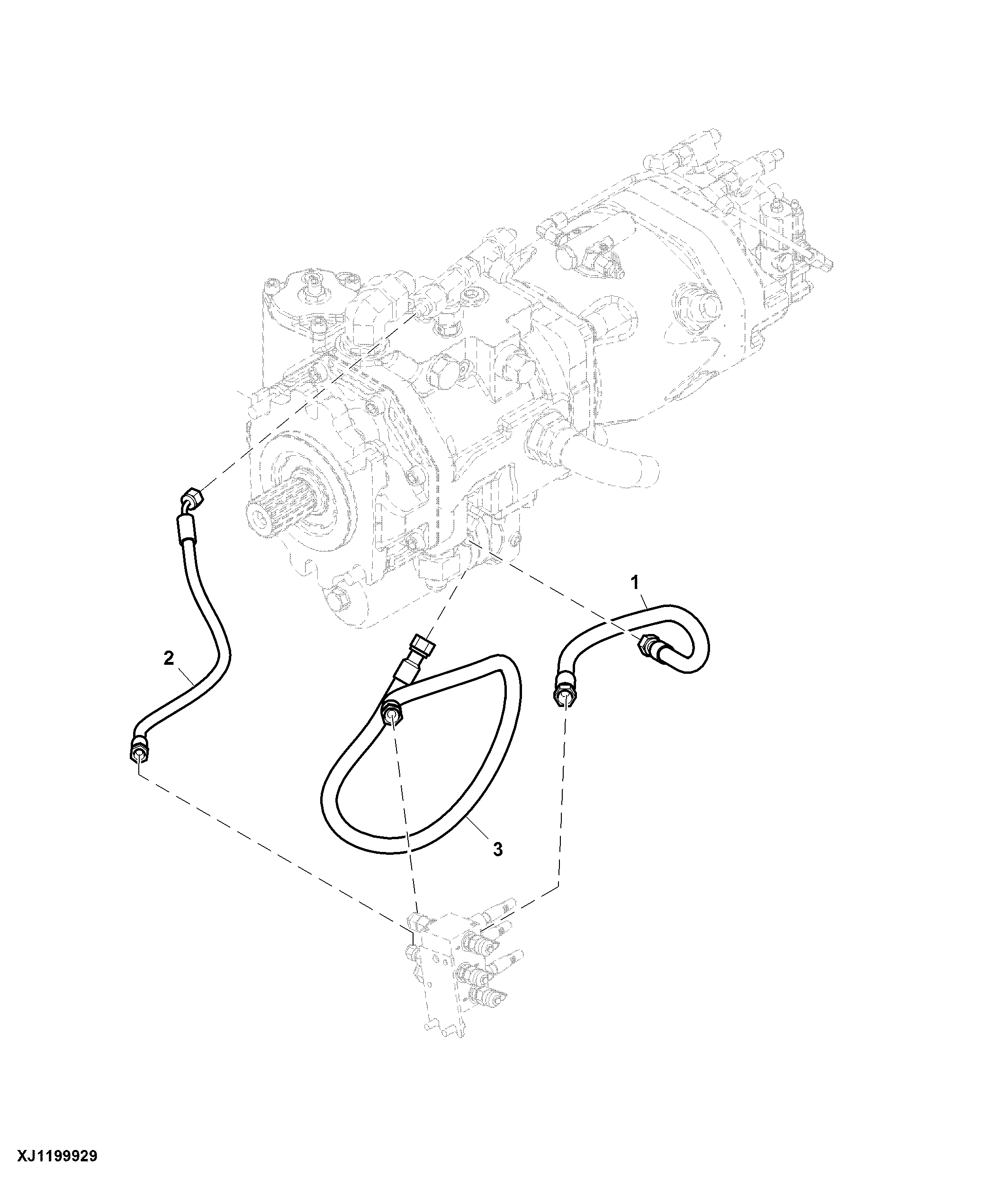 Hoses, Hydrostatic Pressure Measurement Block