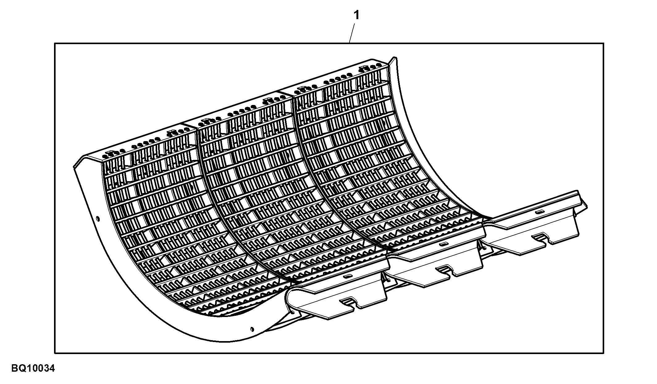 Attachment, Concave Thick Wire