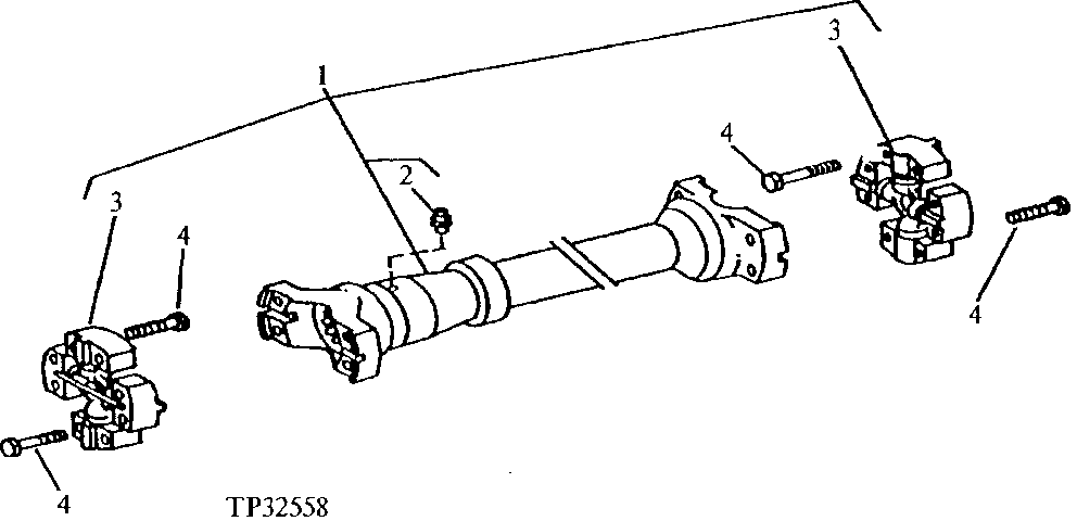 Transmission to Rear Differential Universal Joint