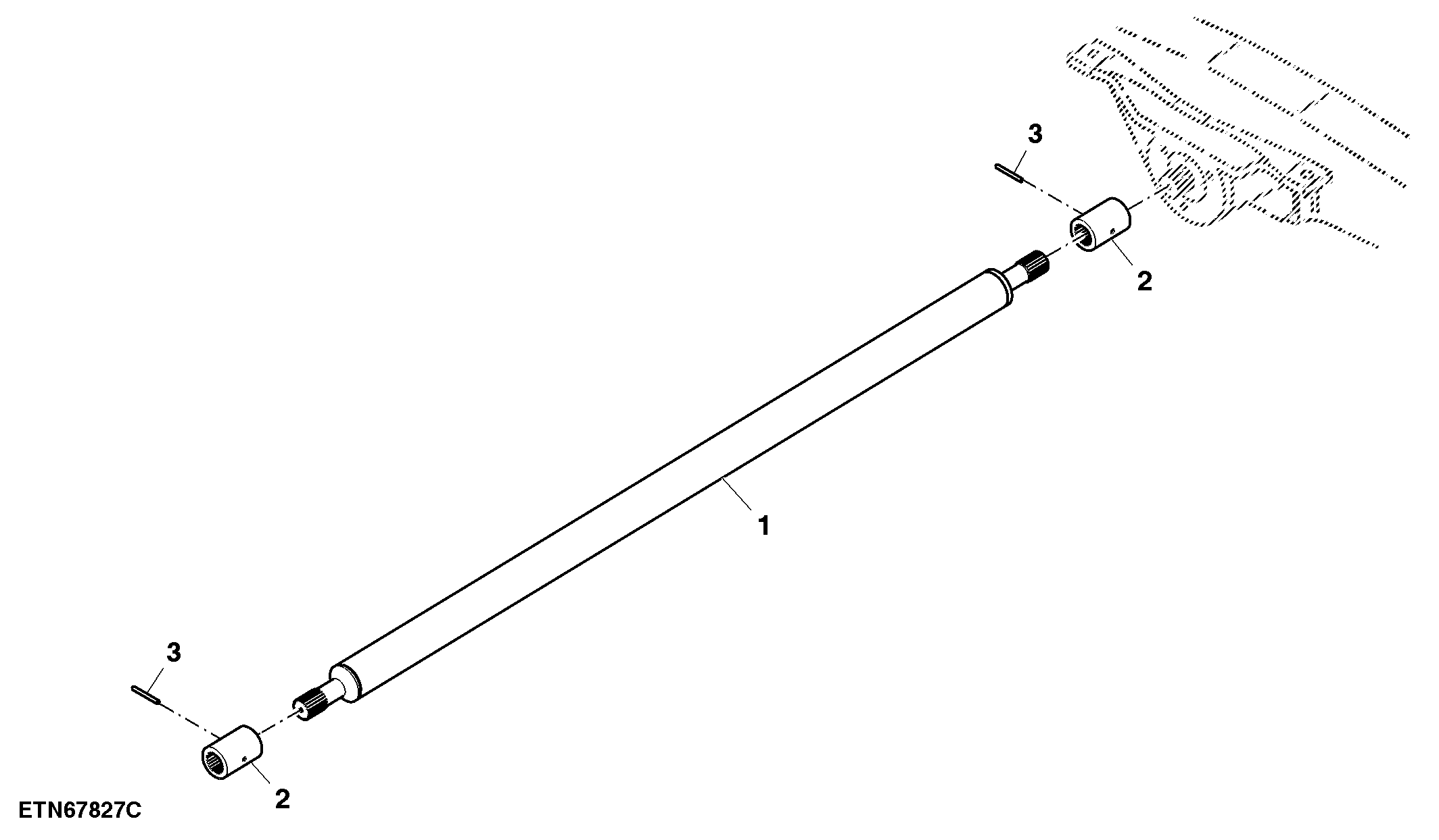 Drive Shaft, MFWD