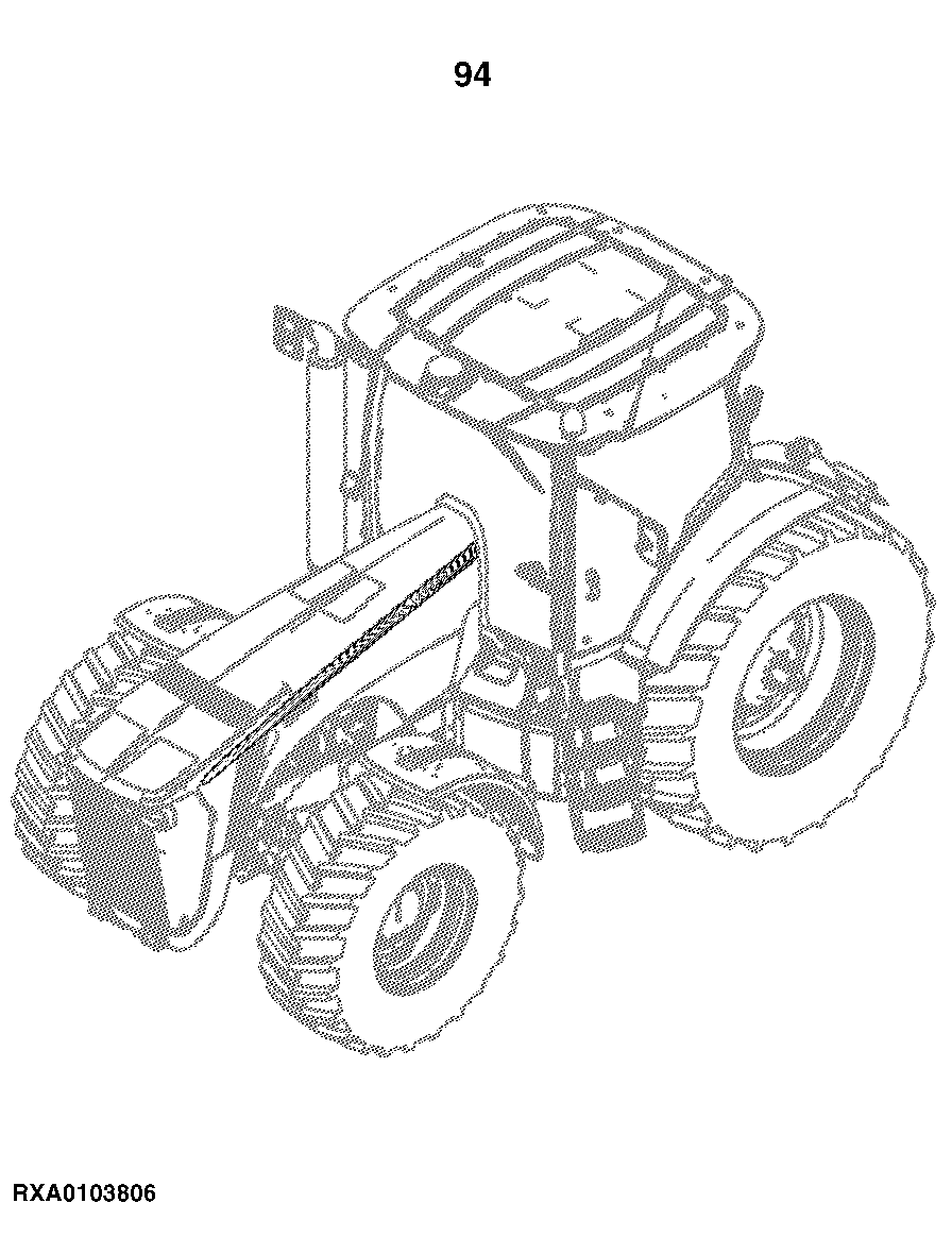 8245R Tractor (S.N. 000101 - 053099)(Worldwide)