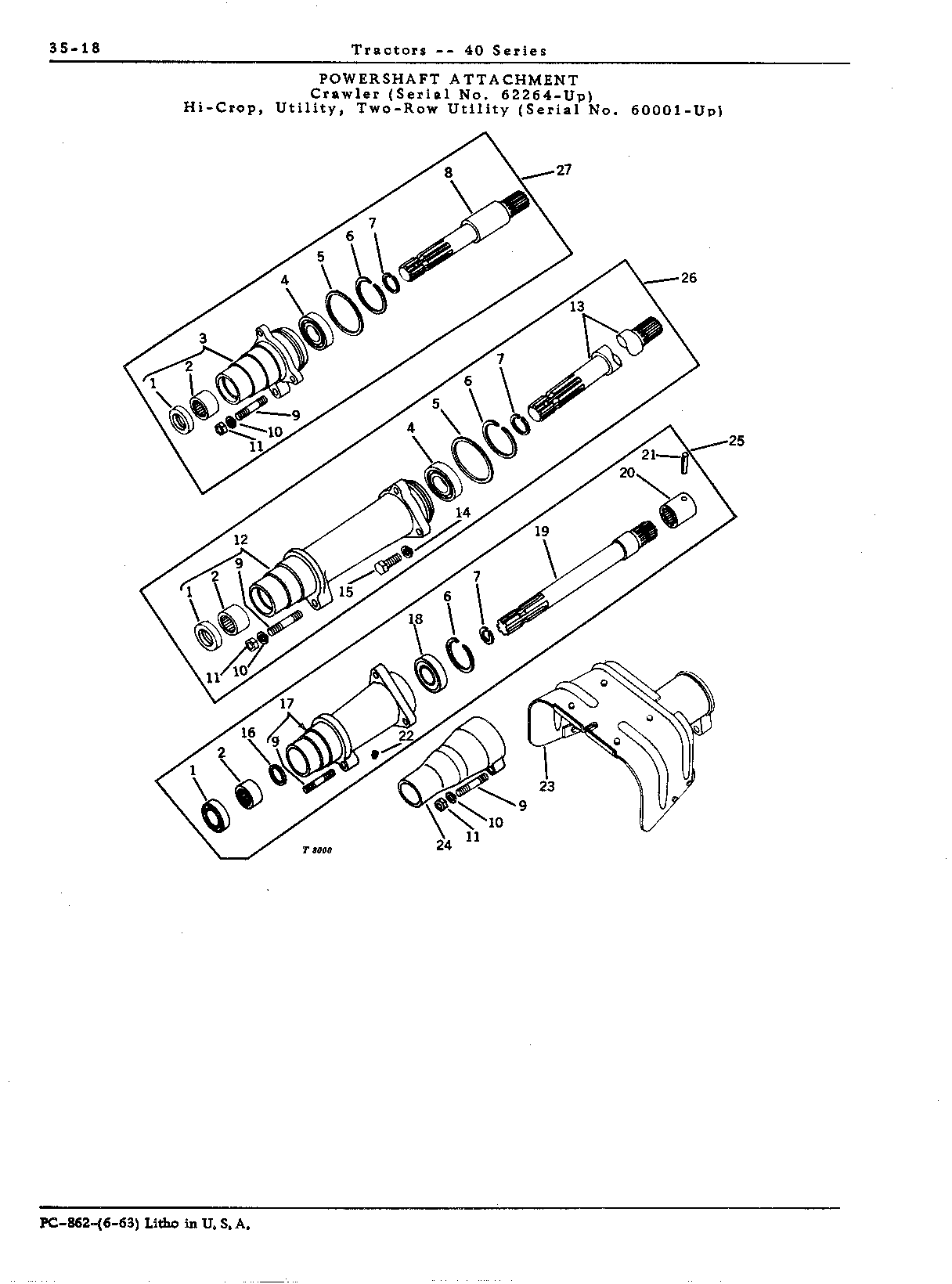 Guard, powershaft (C, H, U, W)
