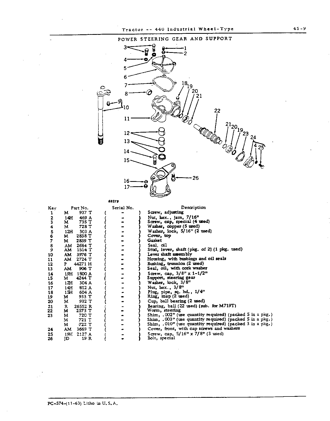 Power Steering (Continued)