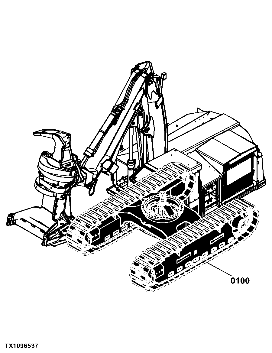 903K Tracked Feller Buncher (PIN: 1T0903KX_ _D181103 - D270472)(PIN: 1T0903KX_ _C181103 - C270472)