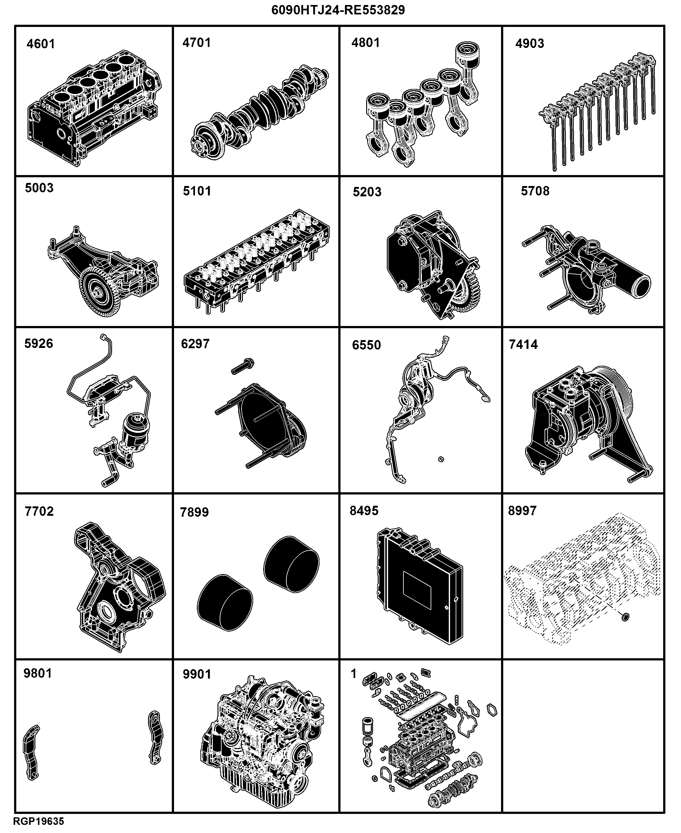 04B Engine 6090HTJ24-RE553829