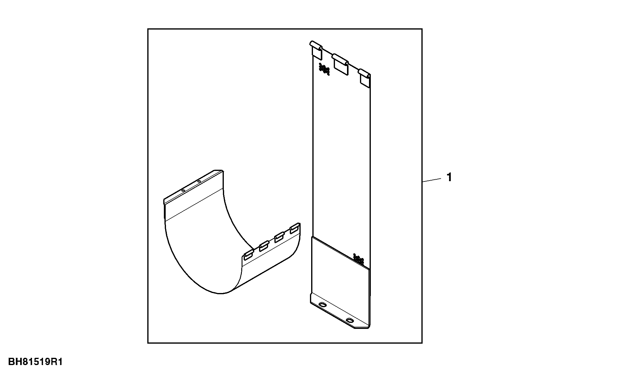 Attachment, Perforated Door