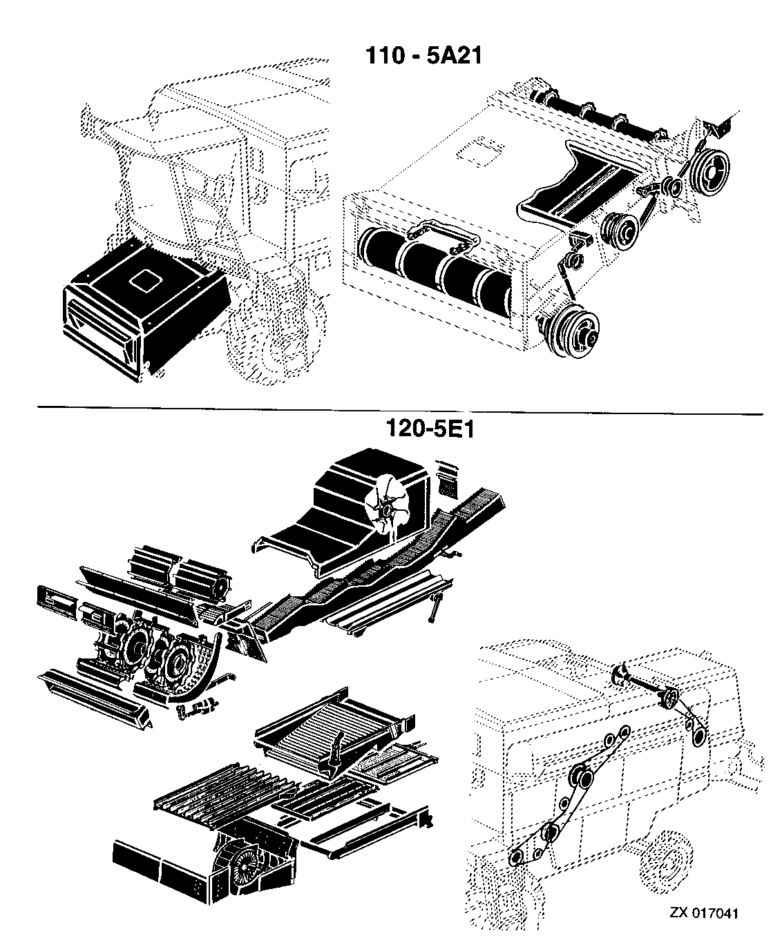 2254, 2256, 2258 Combines (S.N. -068583) (Europe Edition)