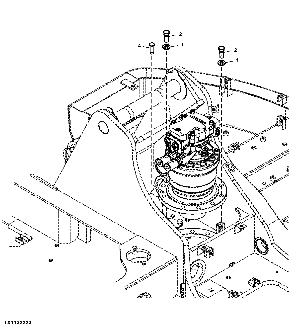 Swing Motor Mounting