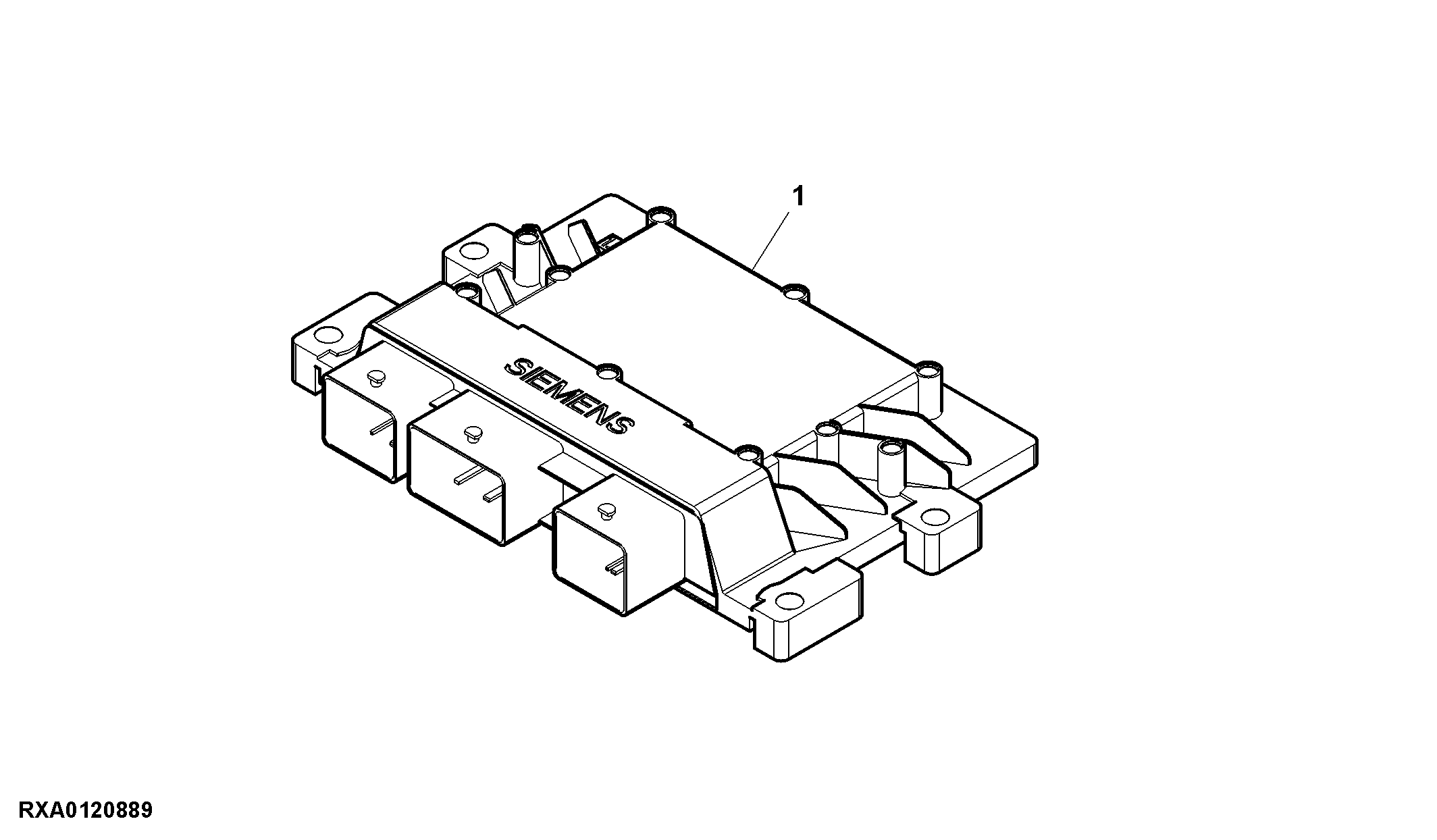 Vehicle Controller, Optional, W/ Front PTO (053101 - )