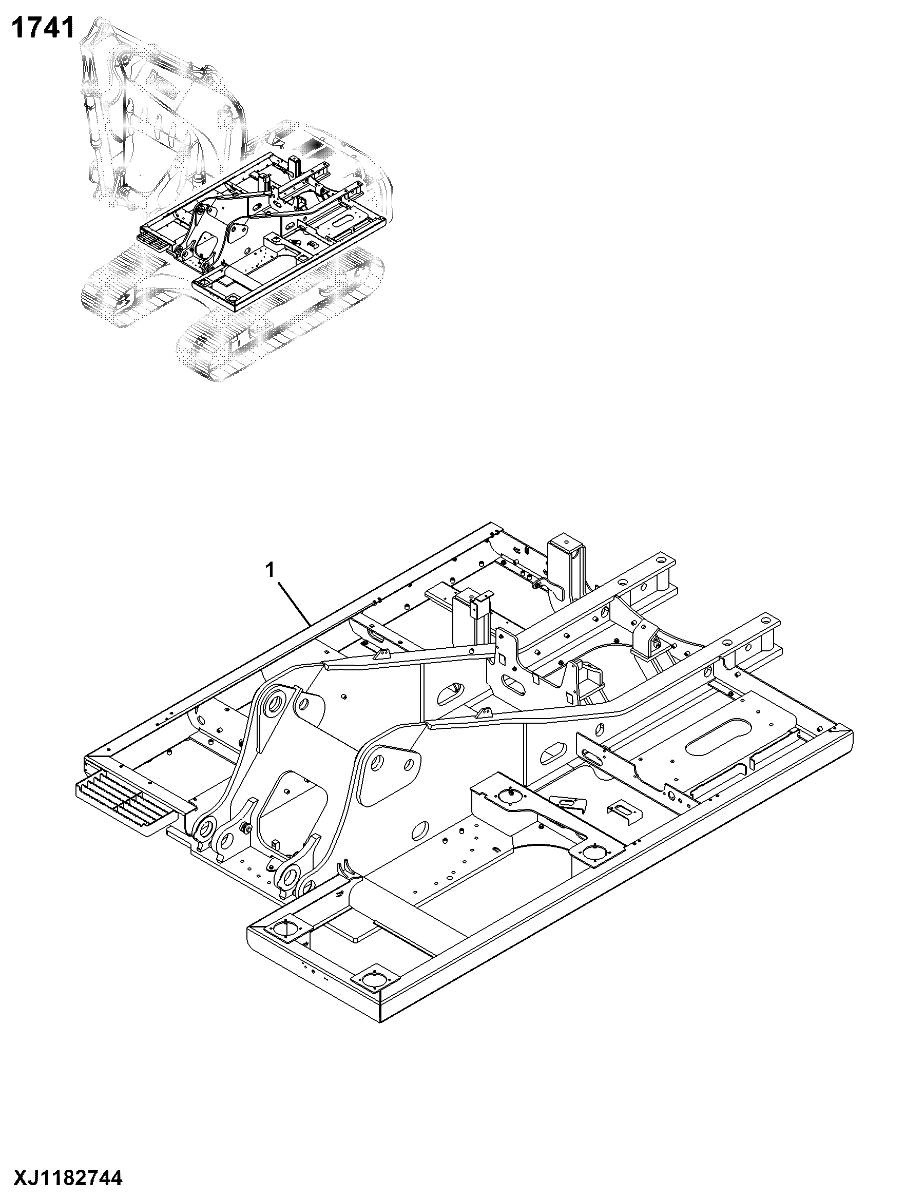 1741 Engine Or Main Frame