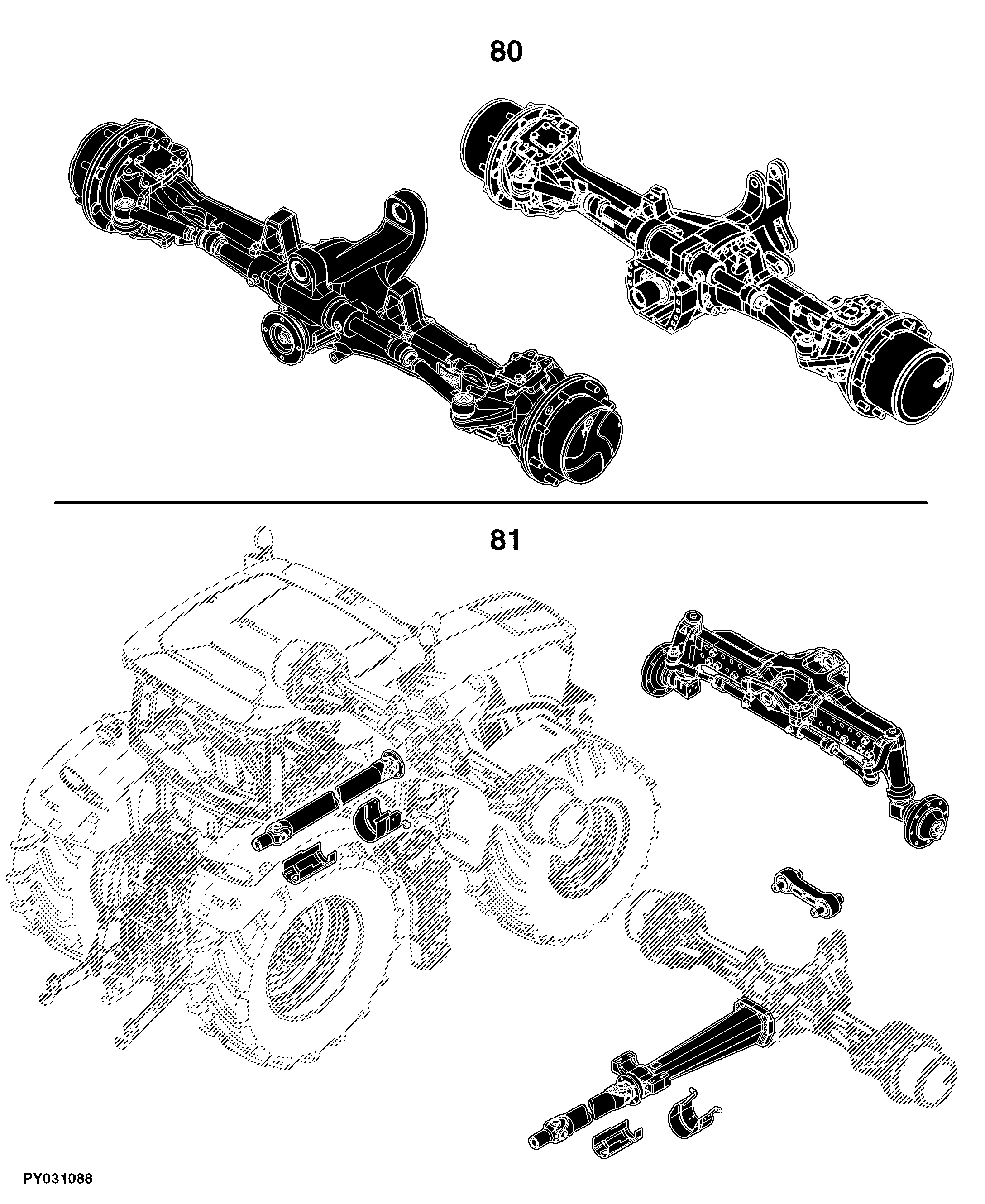 6115R Tractor (North America Edition, Engine SN: 4045RXXXXXX)(Interim Tier 4)