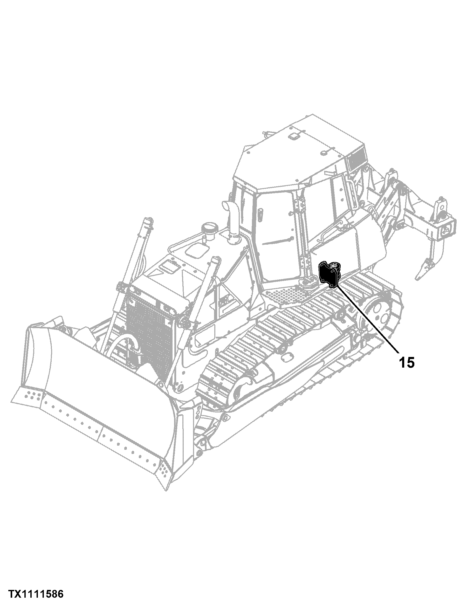 850K Crawler Dozer (PIN: 1T0850KX_ _E178122 - 271265)