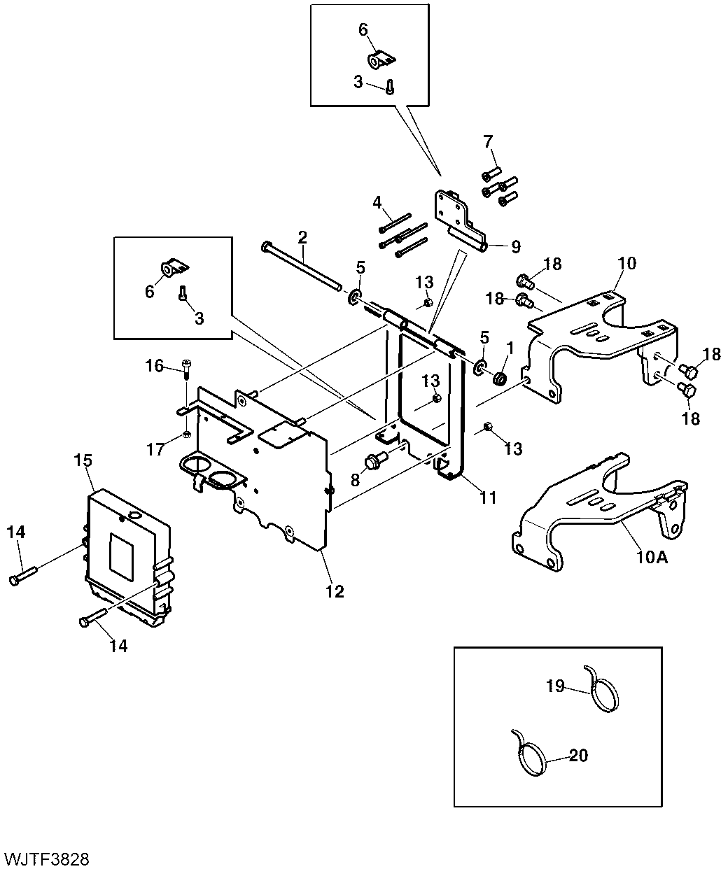 HHC Module Fastening and Bracket ( - 000260)