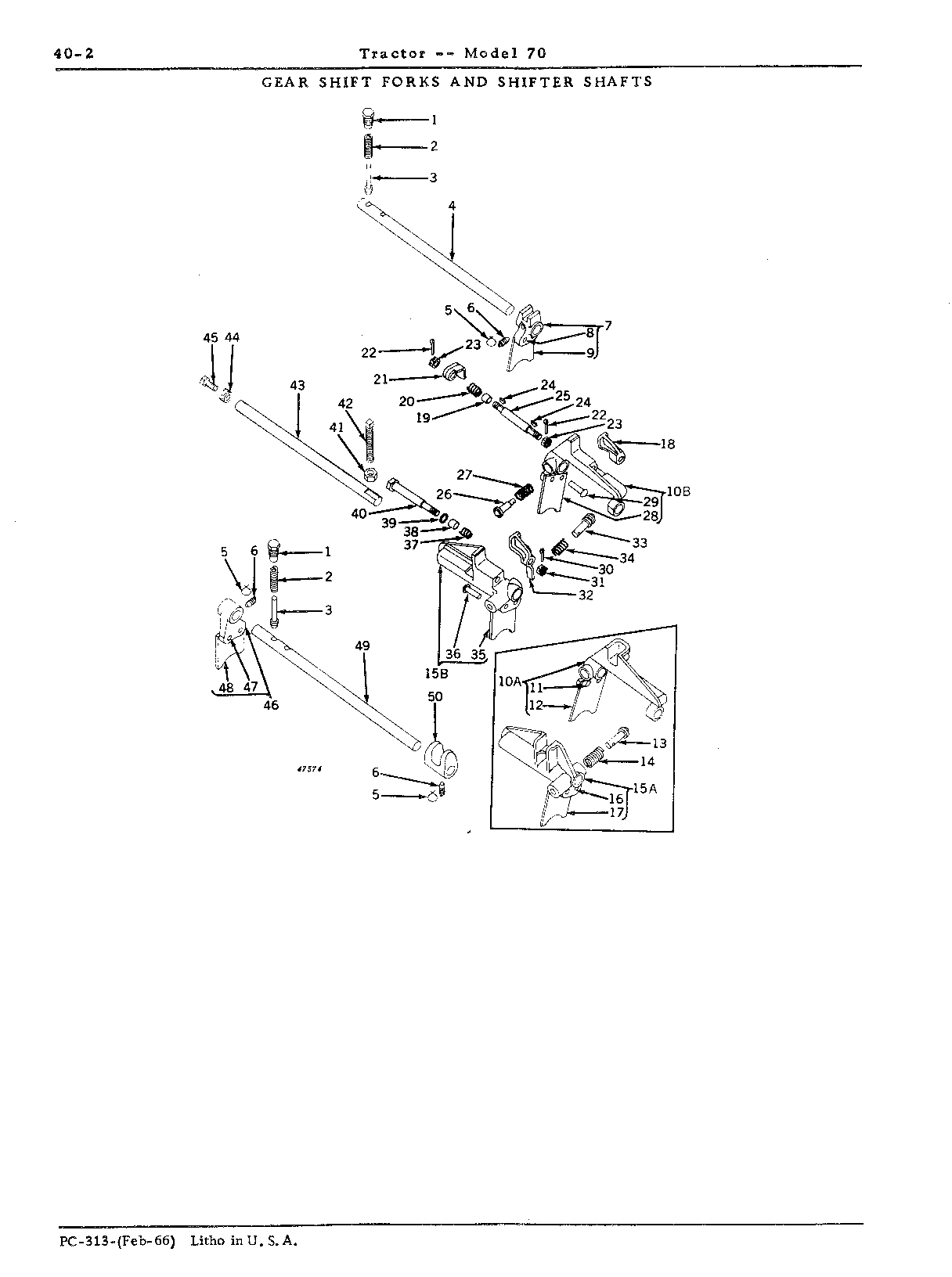 Section 40-Transmission, Differential, Final Drives, Powershaft and Brakes (Continued)