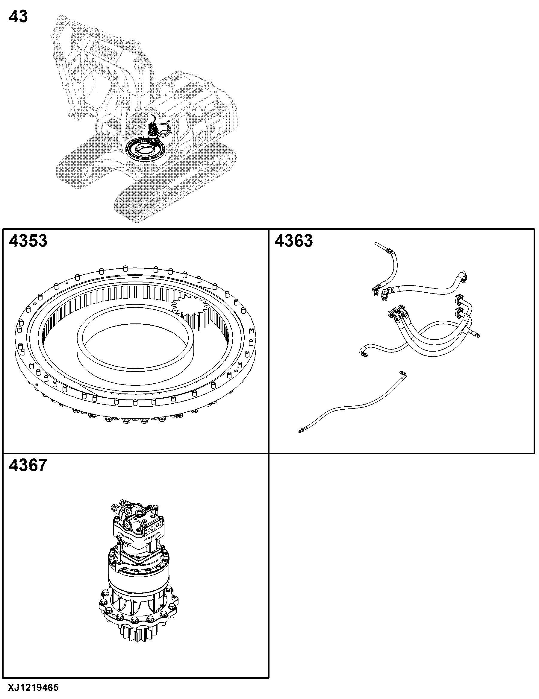 43 Swing, Rotation or Pivoting System E240