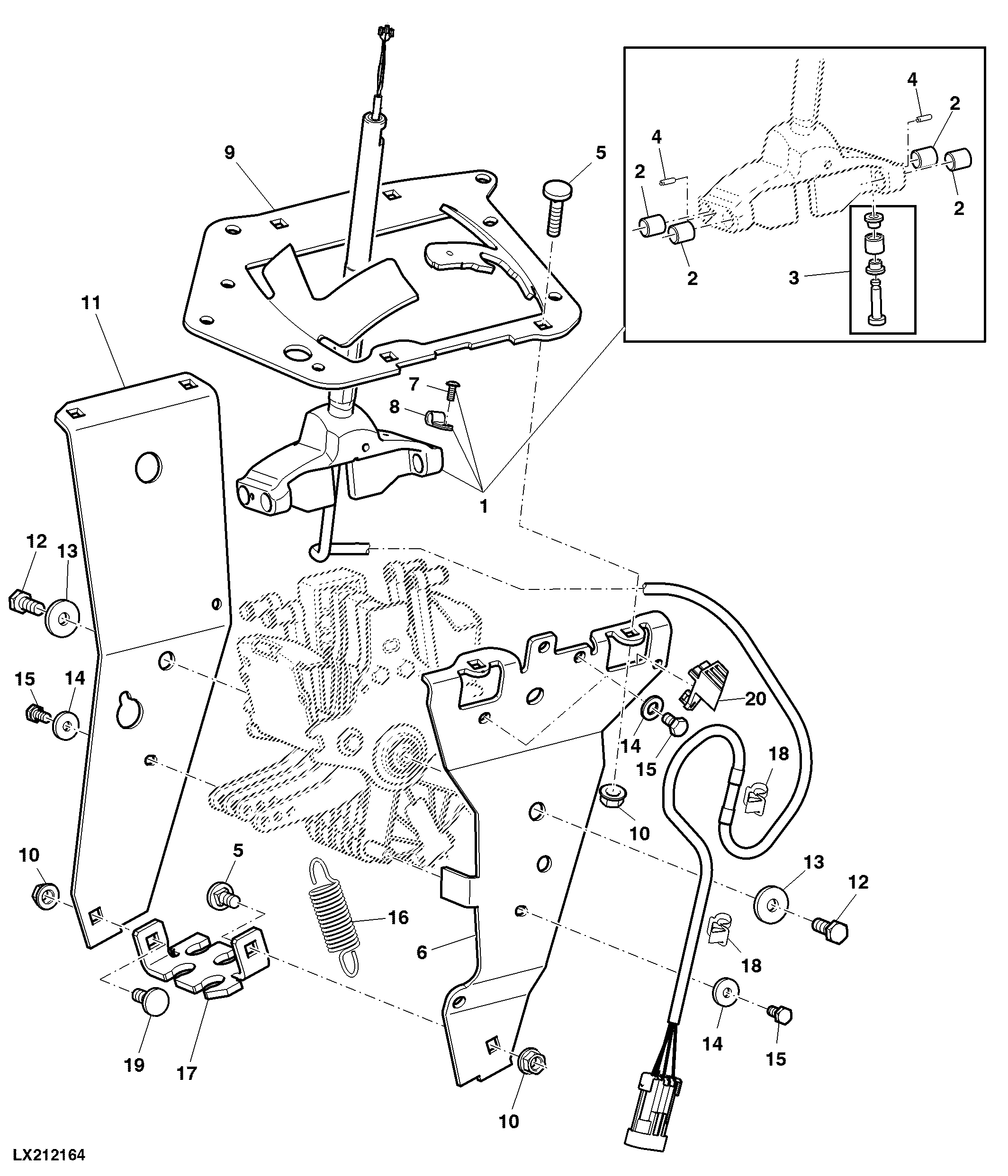 RANGE SHIFT COMPONENTS (POWRQUAD PLUS OR AUTOQUAD PLUS)
