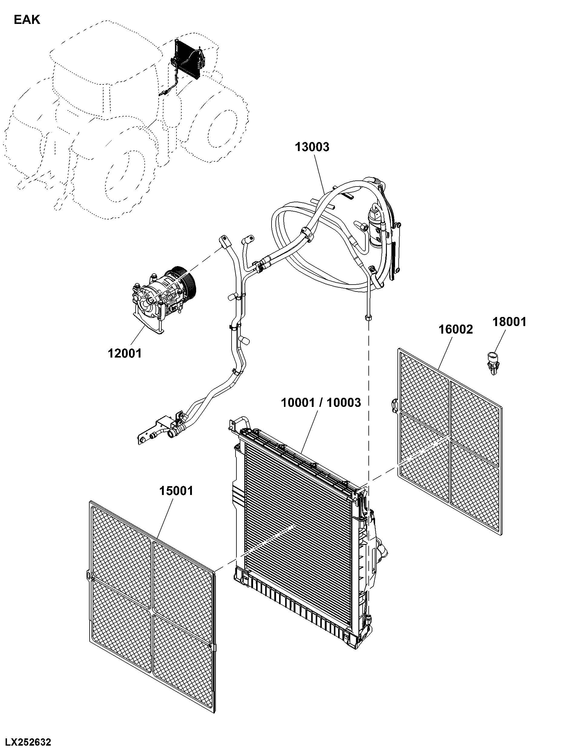 EAK Air Conditioning System, Engine Auxiliaries Related