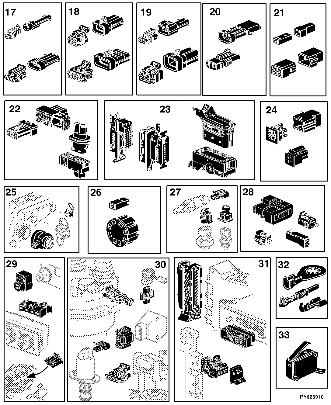 43 ELECTRICAL COMPONENTS / CONTROL UNITS AND MISCELLANEOUS SMALL PARTS