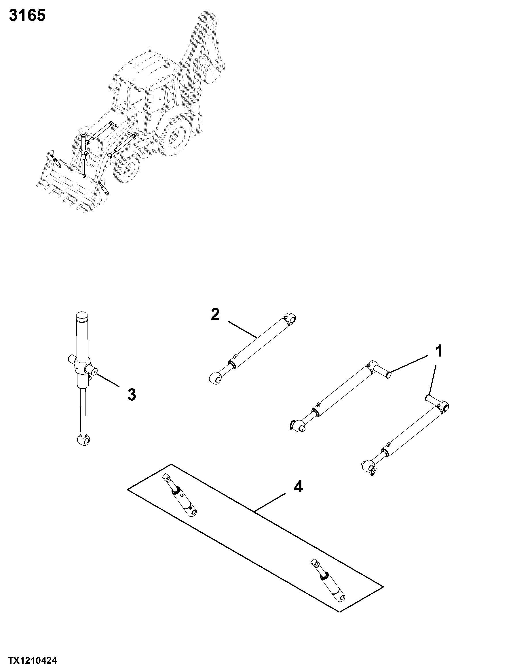 3165 Hydraulic Cylinders