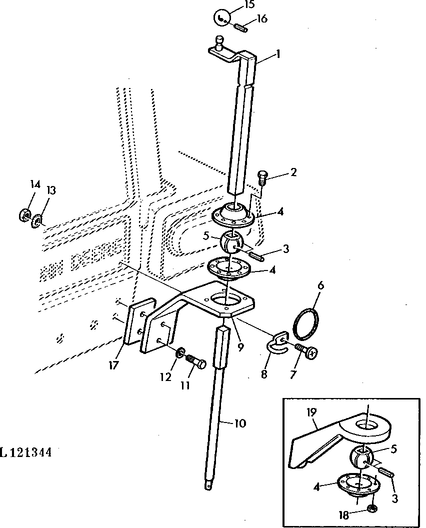 THREE POINT HITCH LIFT LINK ADJUSTMENT (SGB)