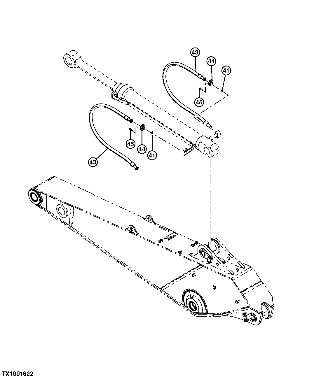Arm Hydraulic Lines (Standard)