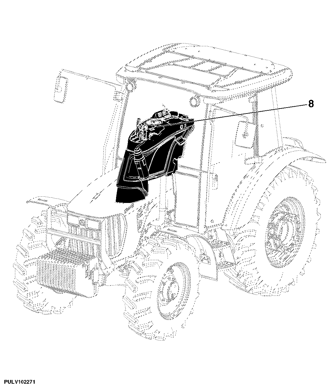770 ROCKSHAFT CONTROL VALVE (RCV) AND CONTROLS