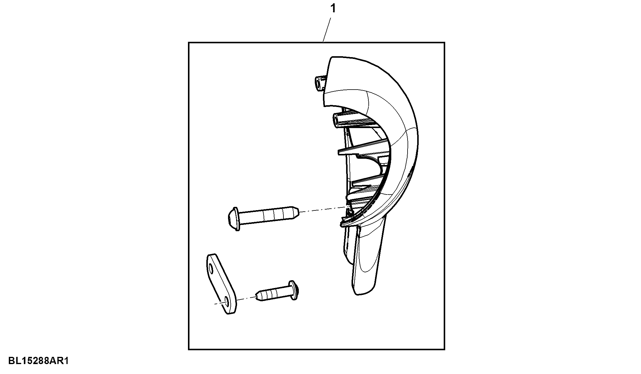 Attachment, Lever, Range Shift, Conversion from PowrQuad™ PLUS to AutoQuad™ PLUS