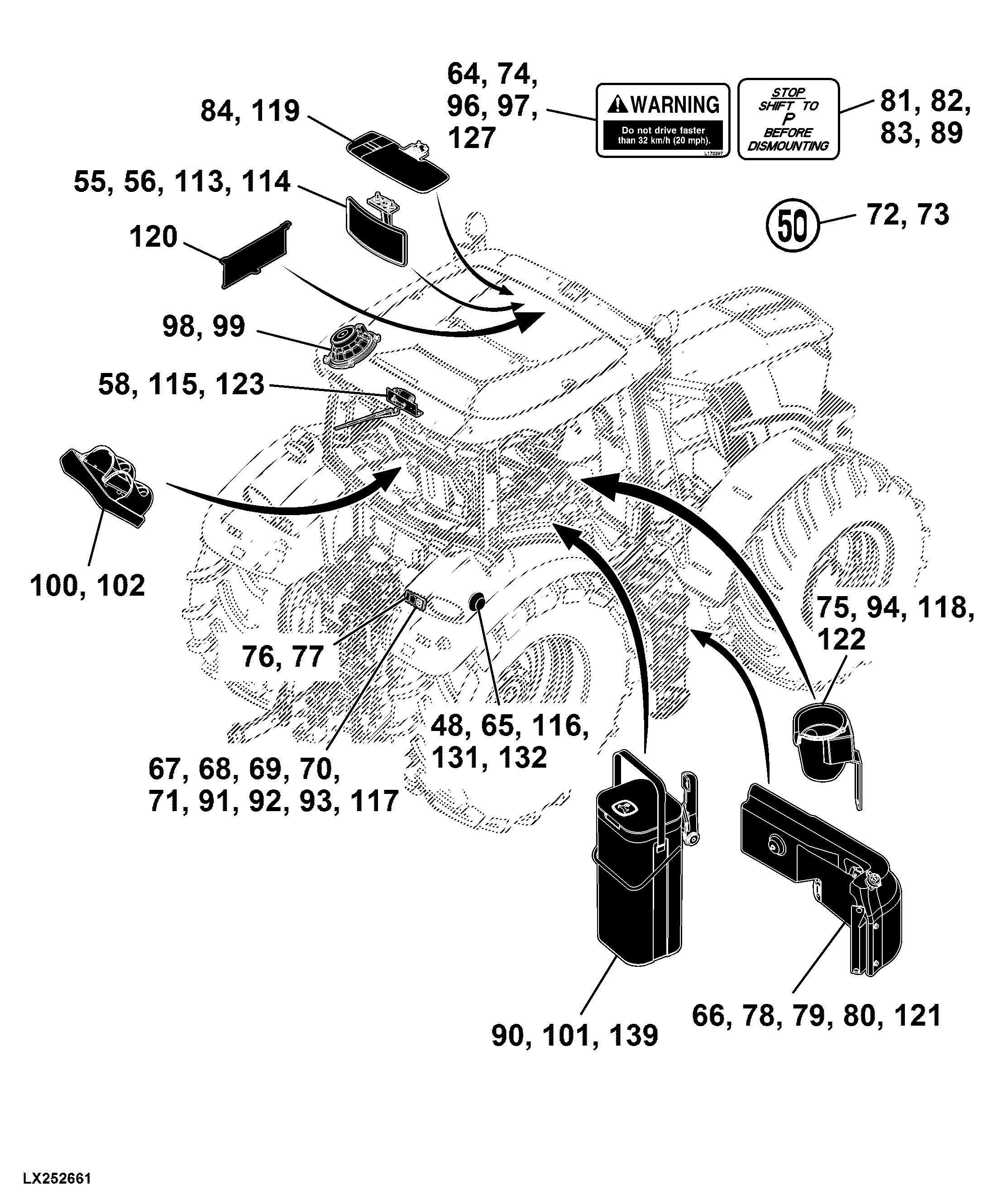 93 Operator’s Station, Controls and Accessories