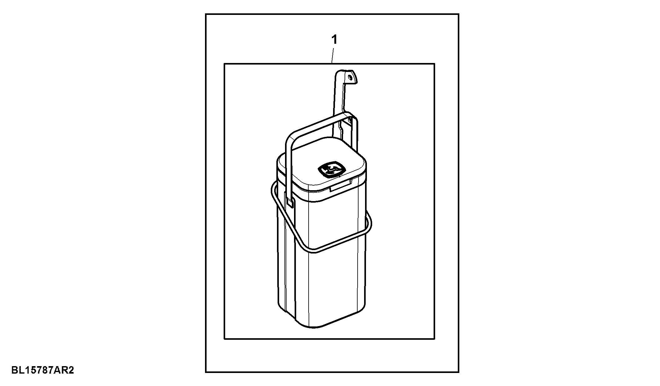 Attachment, Beverage Cooler, Front Location