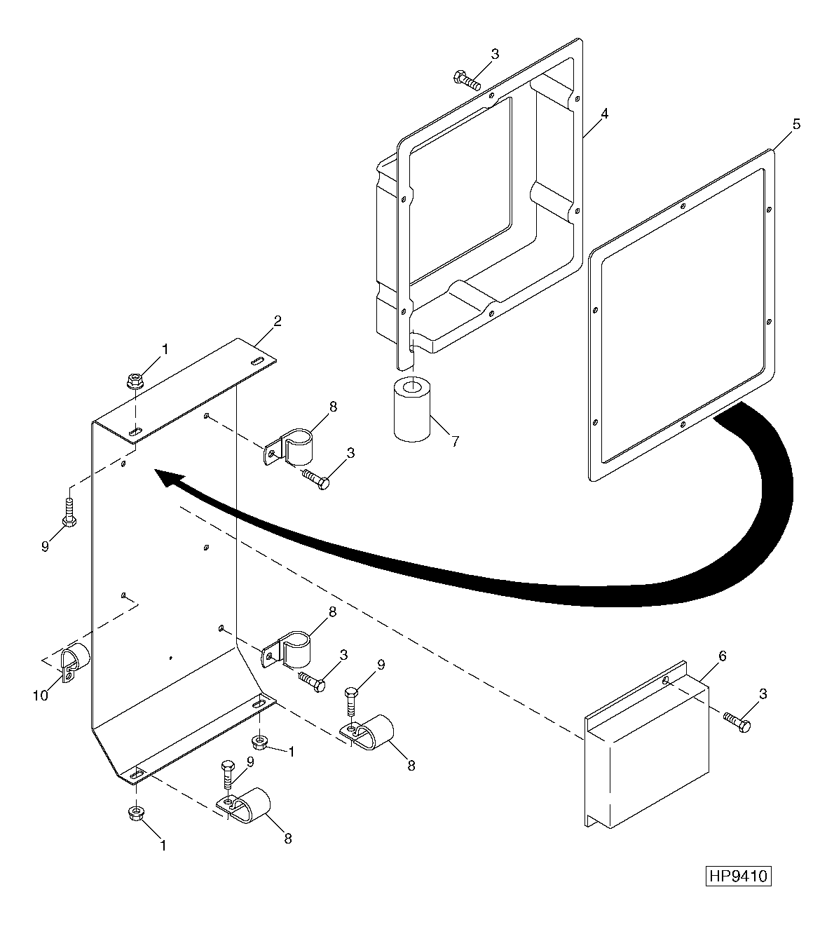 ELECTRONIC CONTROL UNIT (ECU) MOUNTING SUPPORT