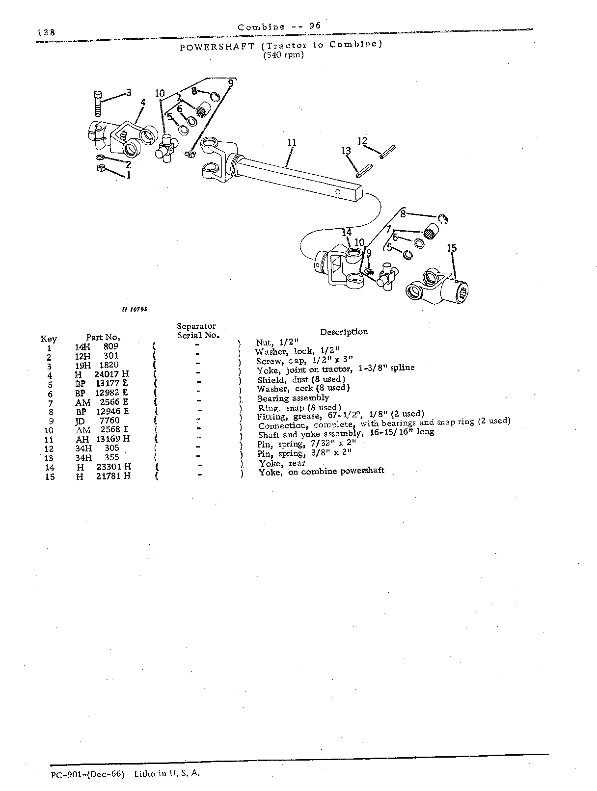 PTO Drive Parts