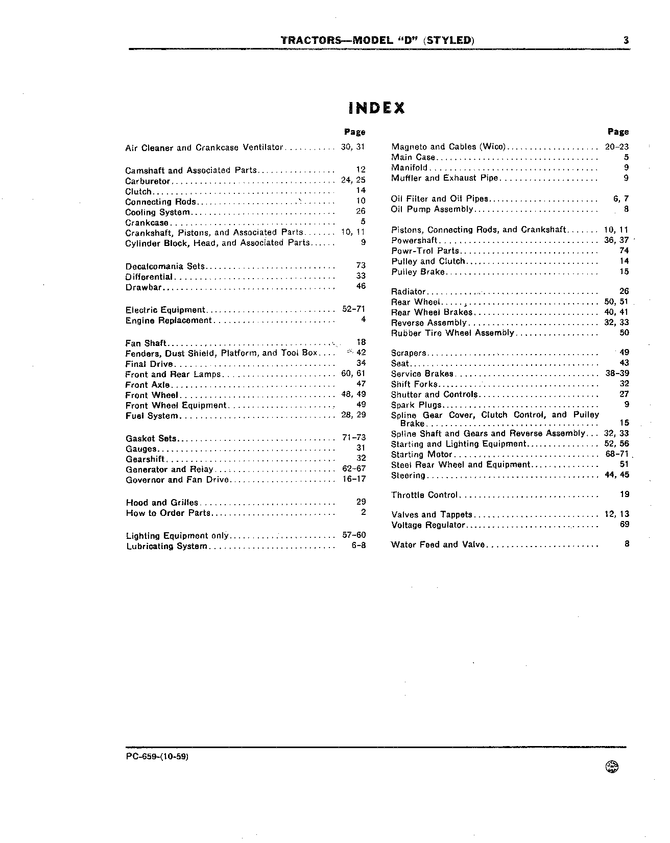 How to Order Parts (Continued)