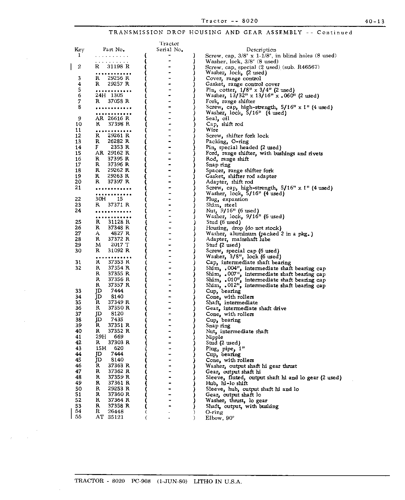 Section 40-Transmission (Continued)